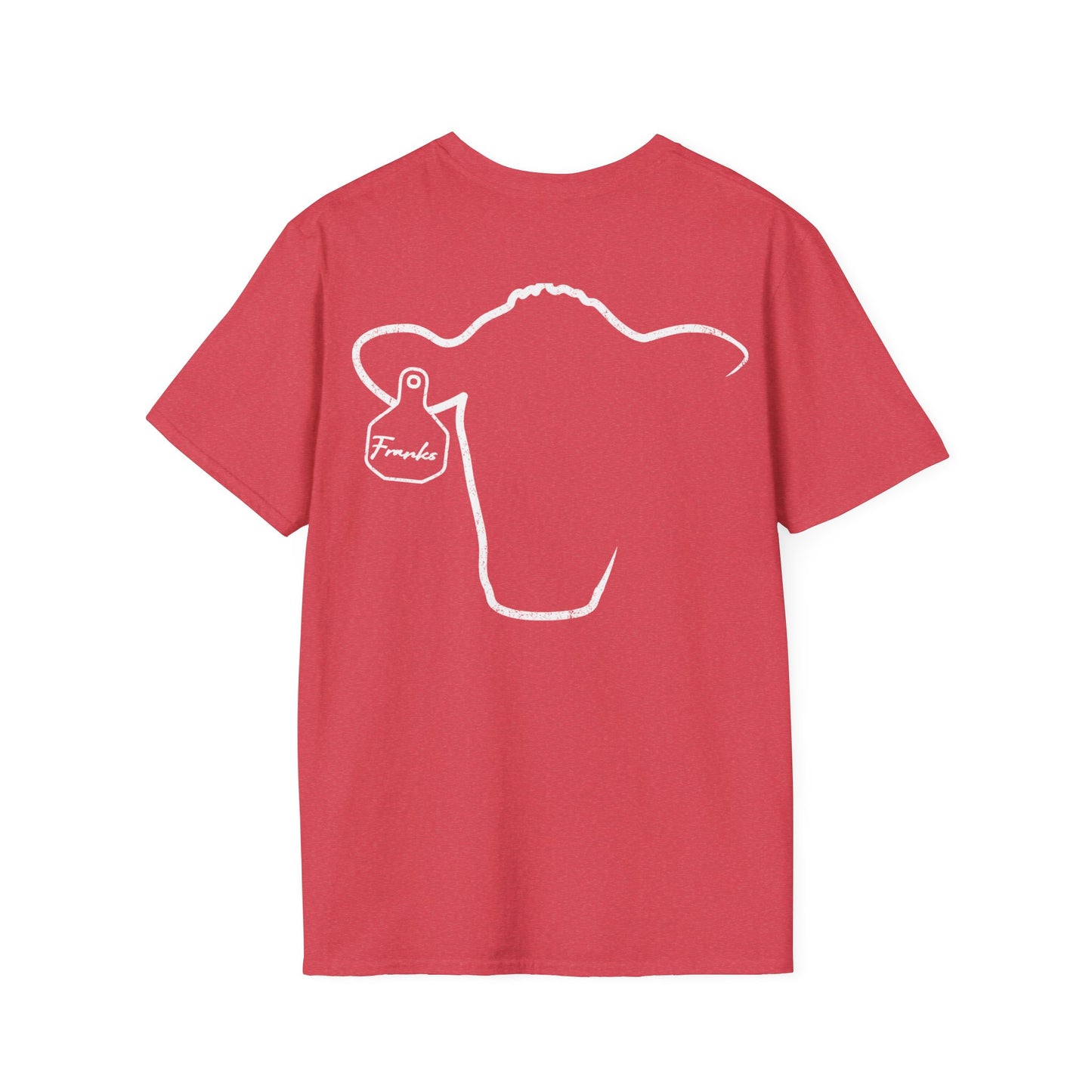Front and Back Print Softstyle Cotton T-Shirt (ADULT)