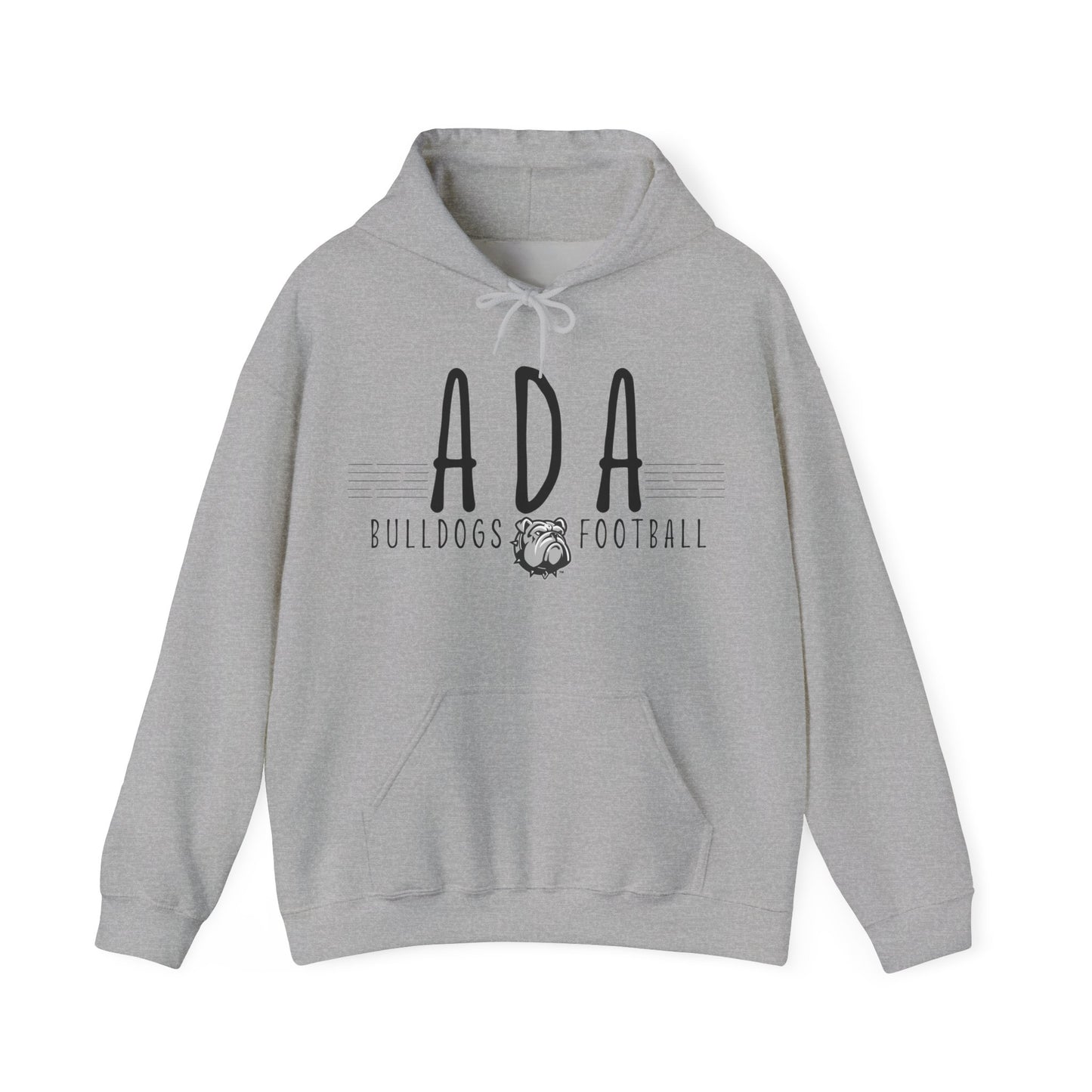 Ada Bulldogs Football Hooded Sweatshirt