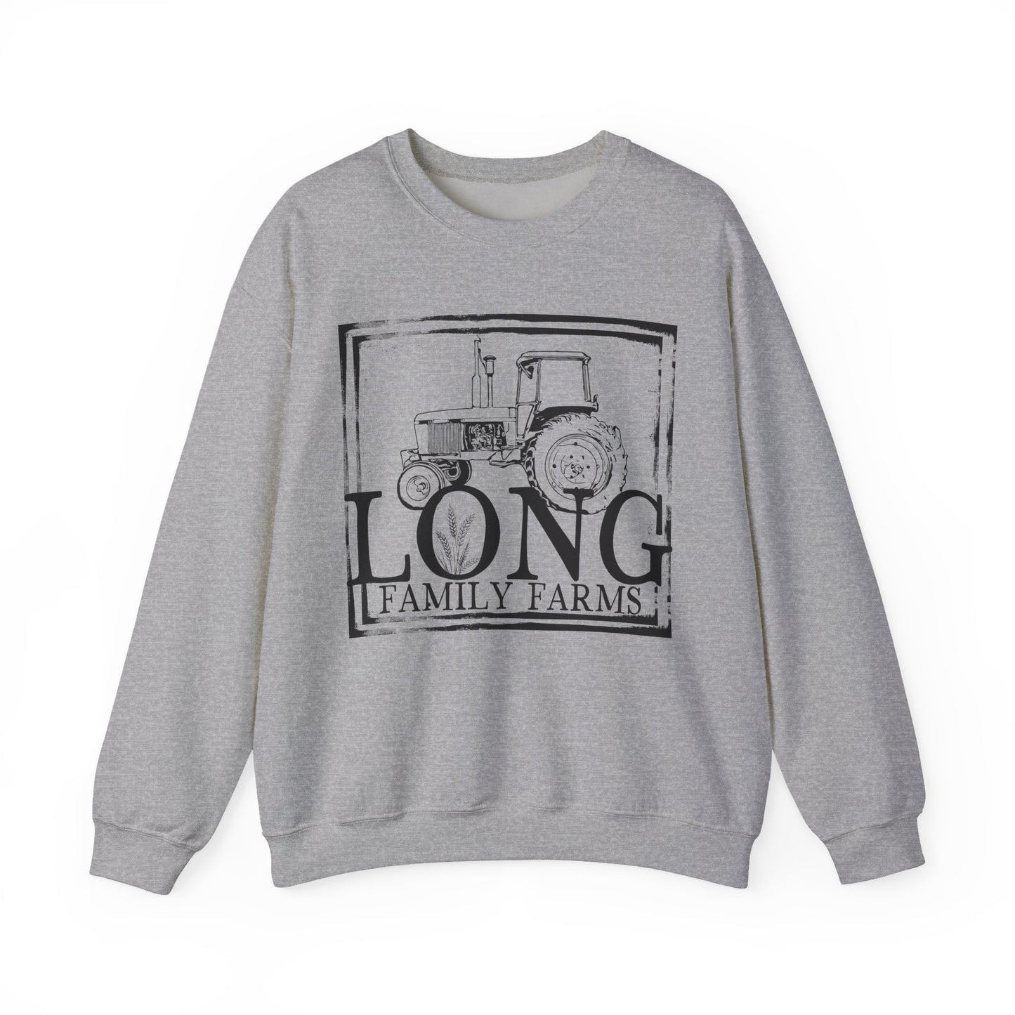 Tractor Print Crewneck Sweatshirt (ADULT)