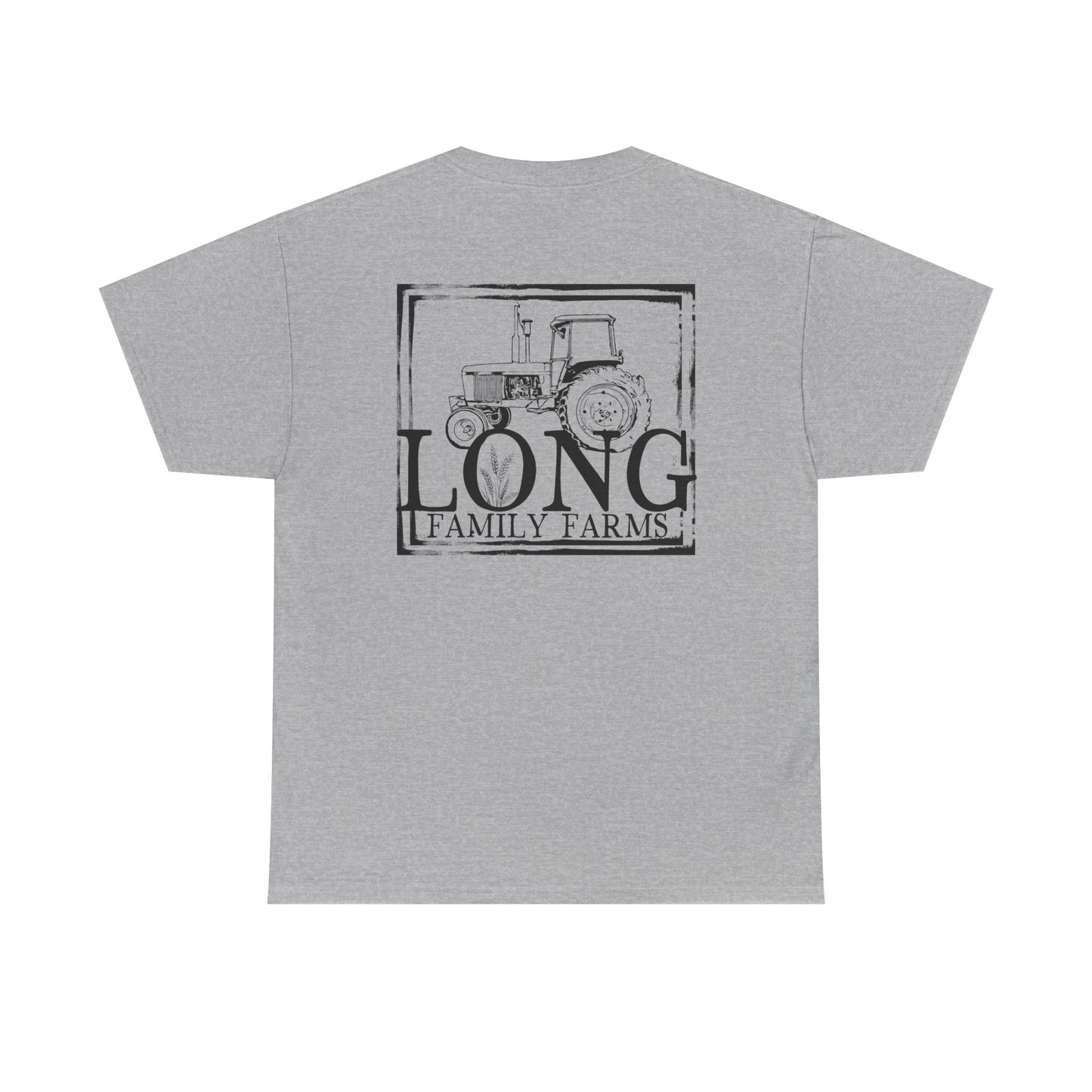 Tractor Print Heavy Cotton T-Shirt (ADULT)