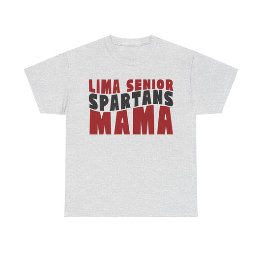 Lima Senior Spartans Mama Heavy Cotton T-shirt