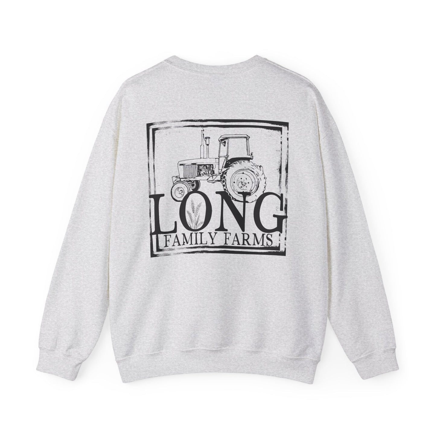 Tractor Print Crewneck Sweatshirt (ADULT)
