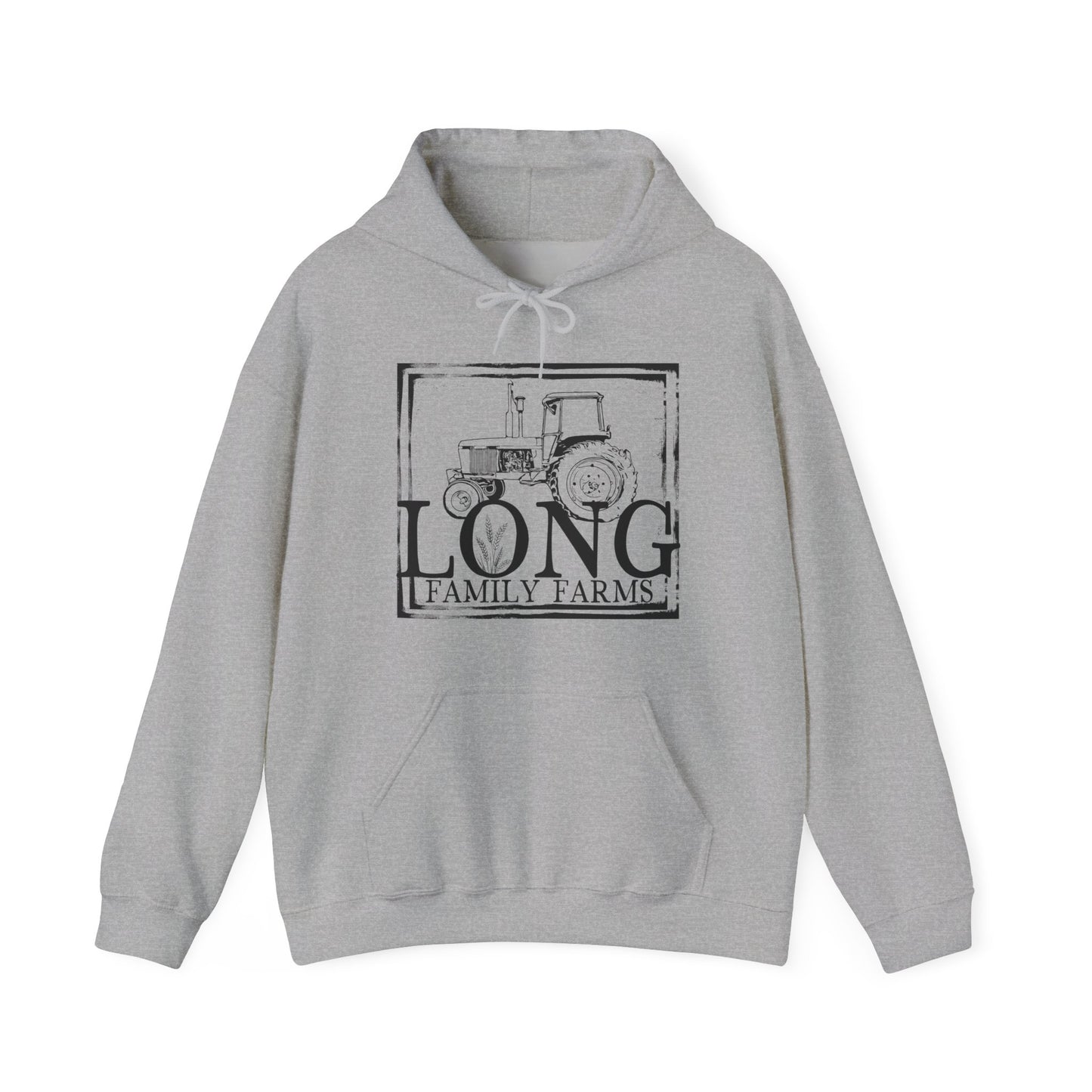Tractor Print Hooded Sweatshirt (ADULT)