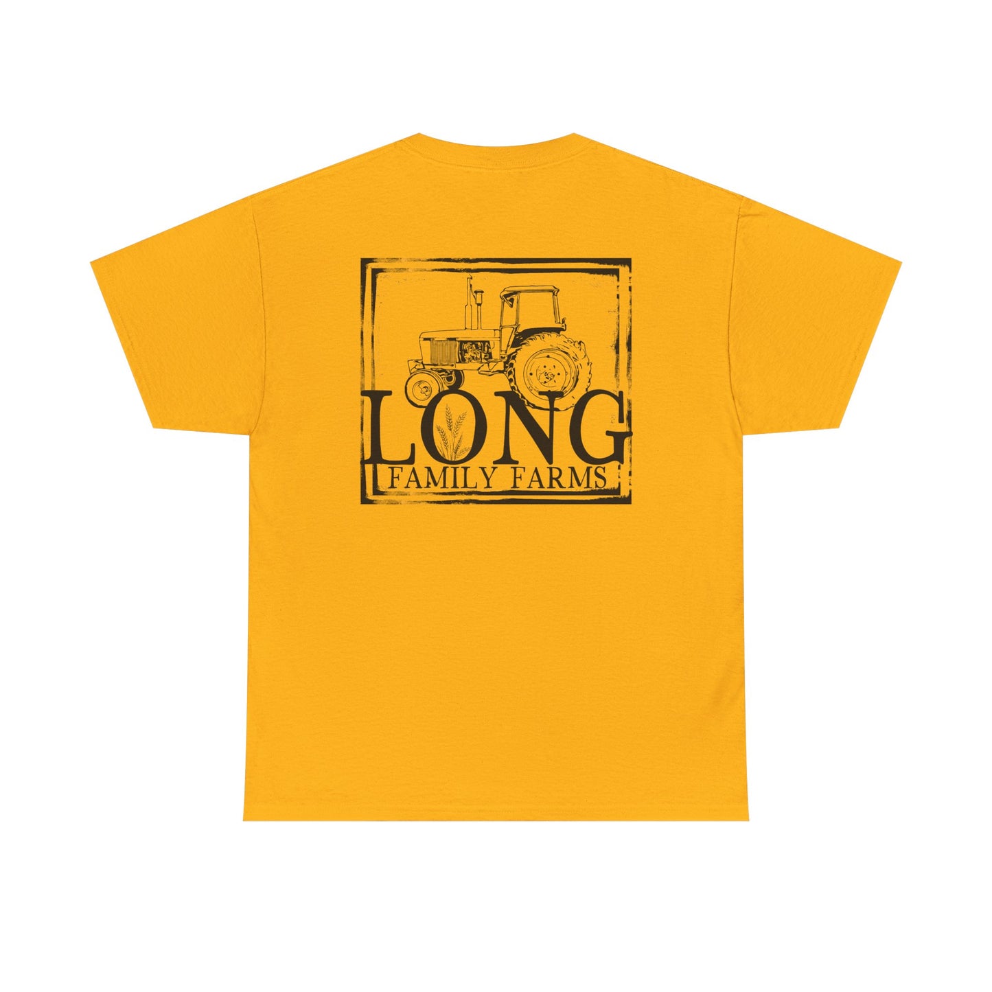 Tractor Print Heavy Cotton T-Shirt (ADULT)