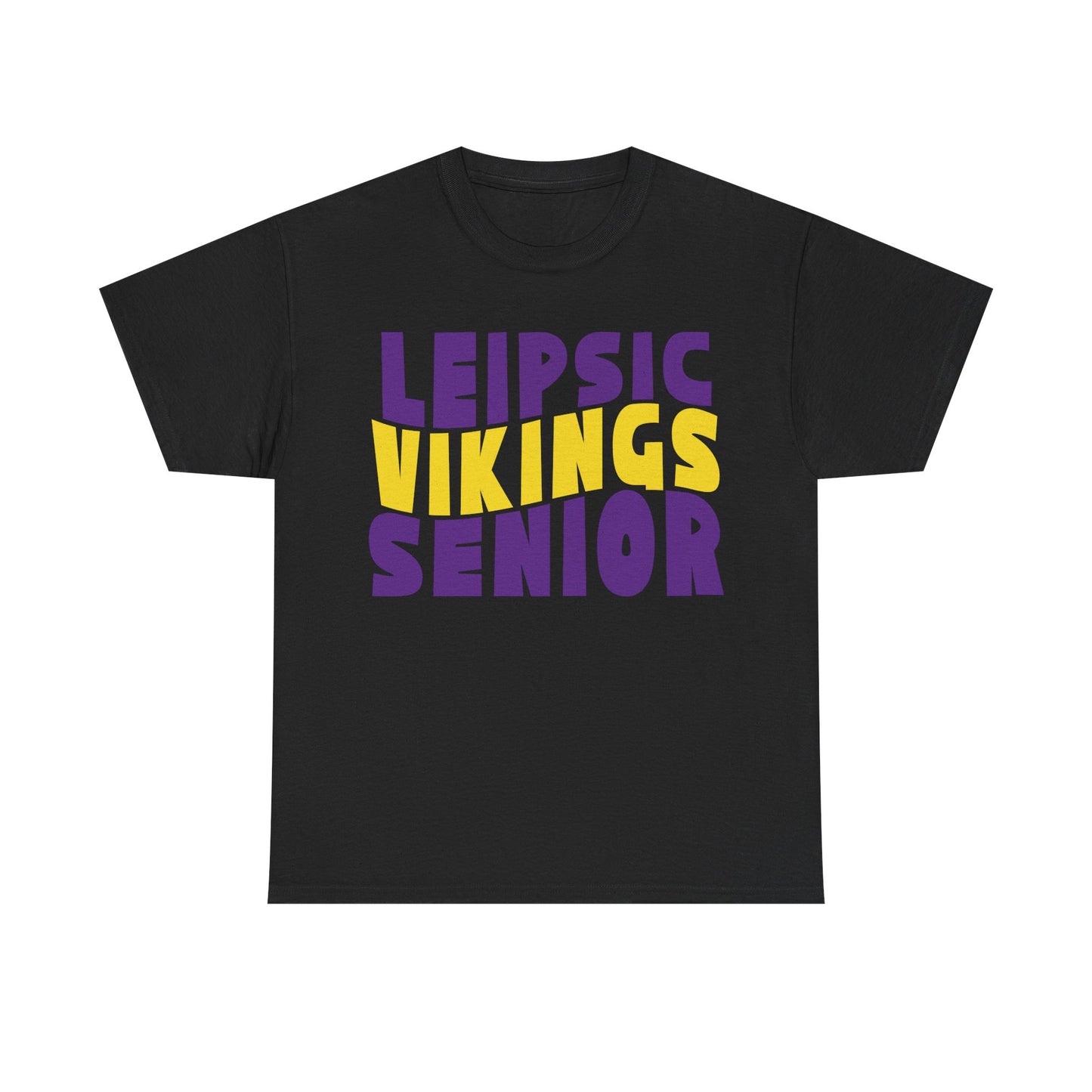 Leipsic Vikings Senior Heavy Cotton T-shirt