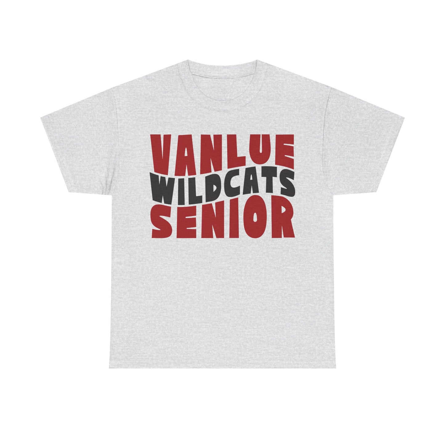 Vanlue Wildcats Senior Heavy Cotton T-shirt