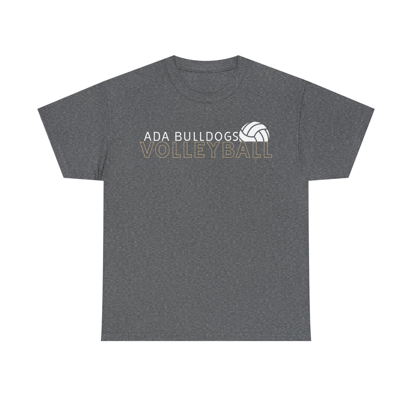 Ada Bulldogs Volleyball Heavy Cotton T-shirt