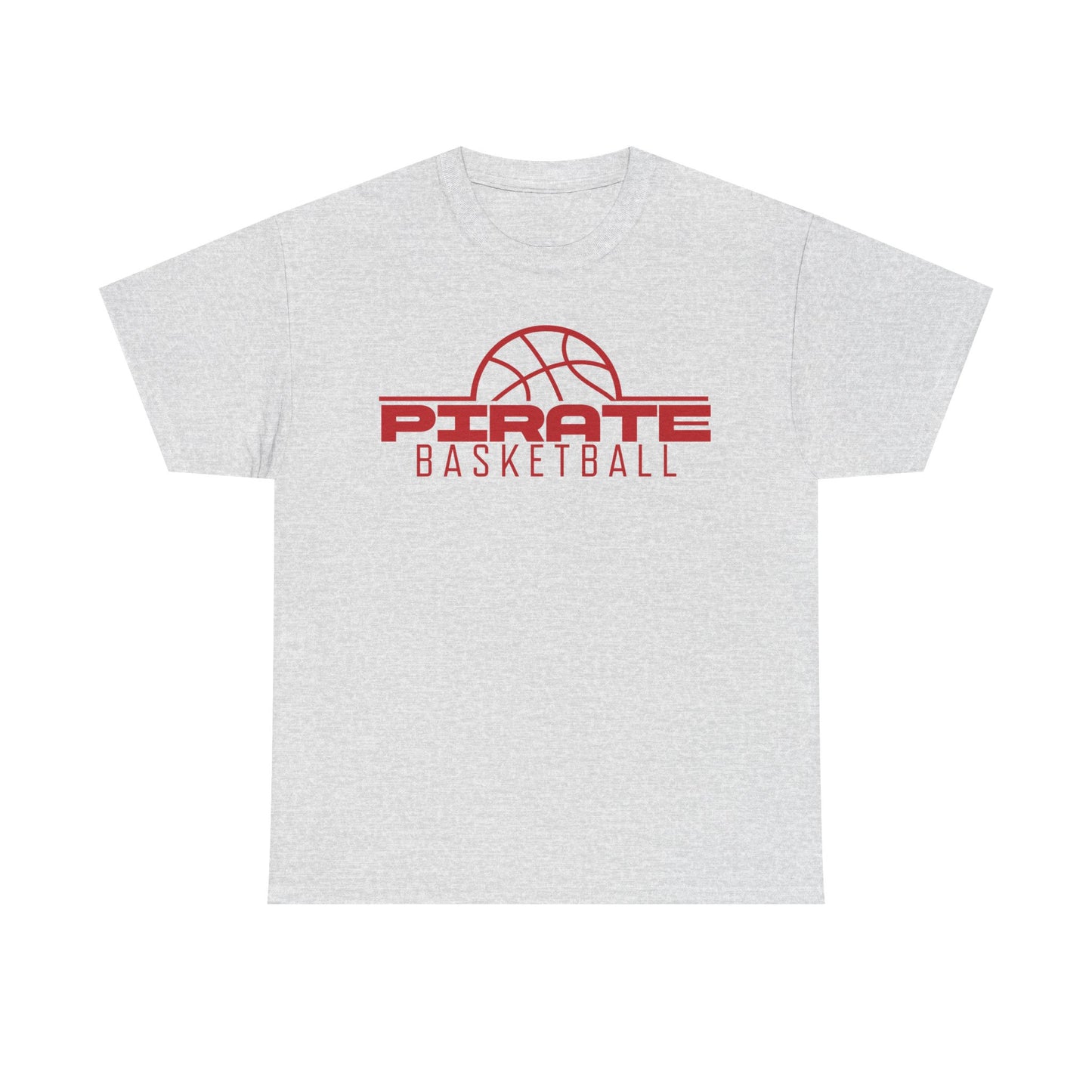 Bluffton Pirates Basketball Heavy Cotton T-shirt