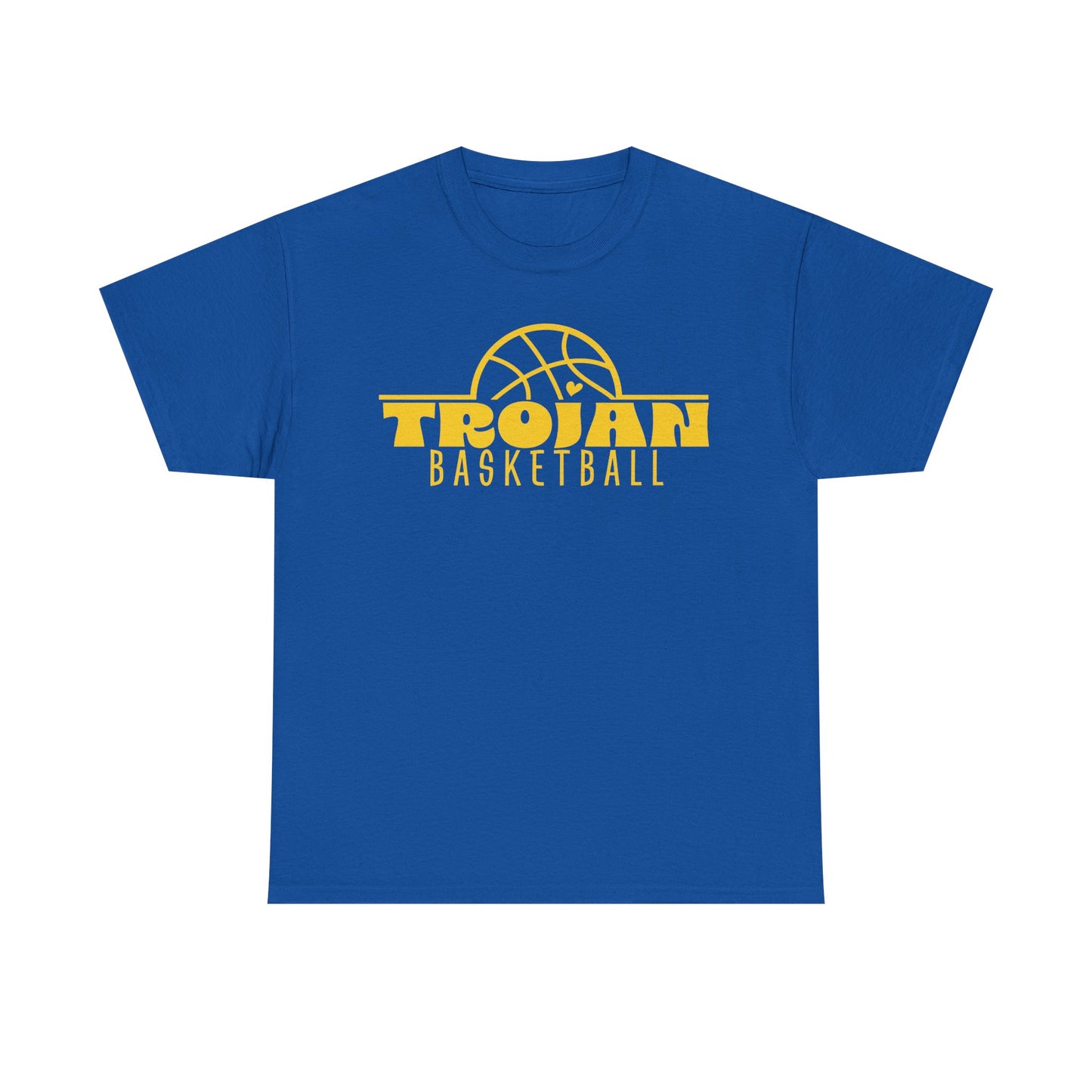 Findlay Trojans Basketball Heavy Cotton T-shirt