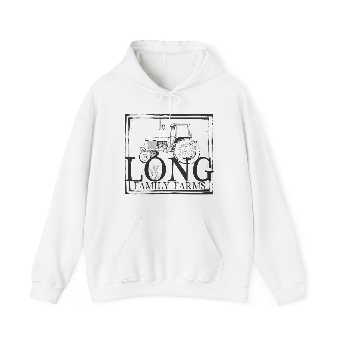 Tractor Print Hooded Sweatshirt (ADULT)
