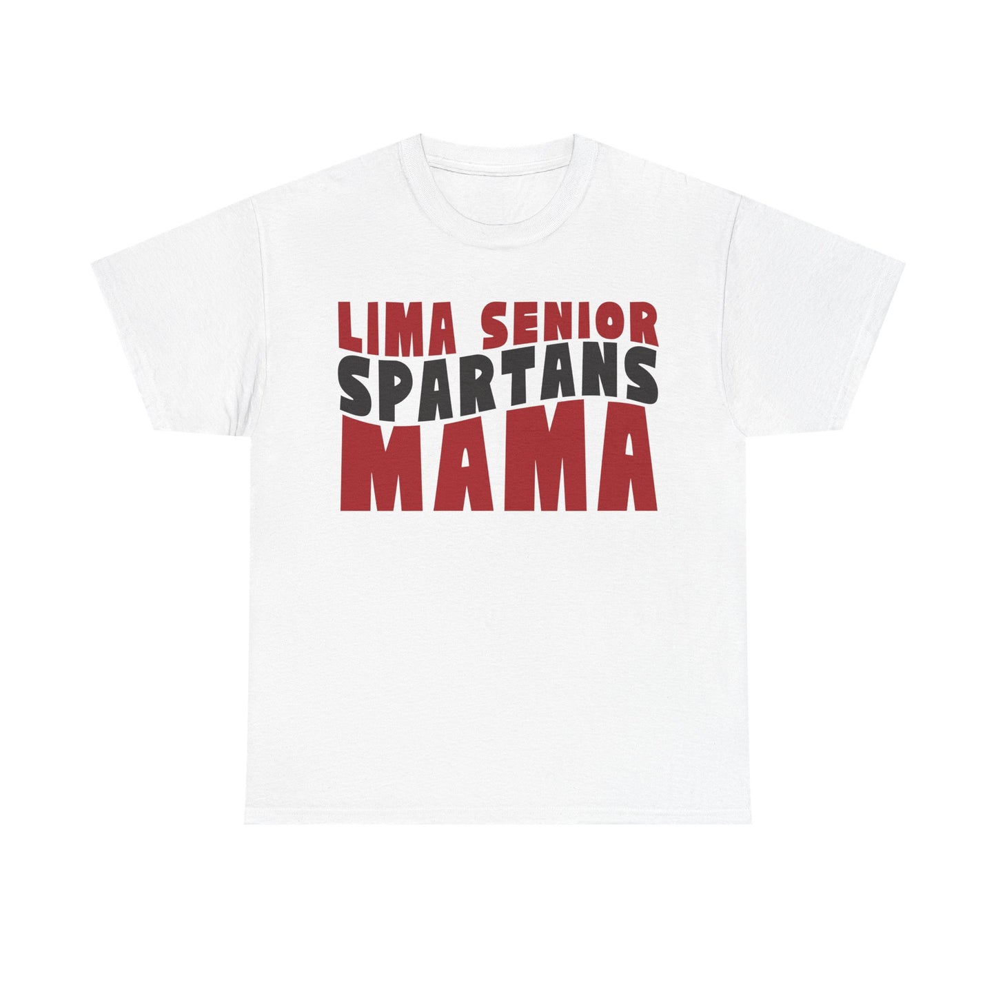 Lima Senior Spartans Mama Heavy Cotton T-shirt