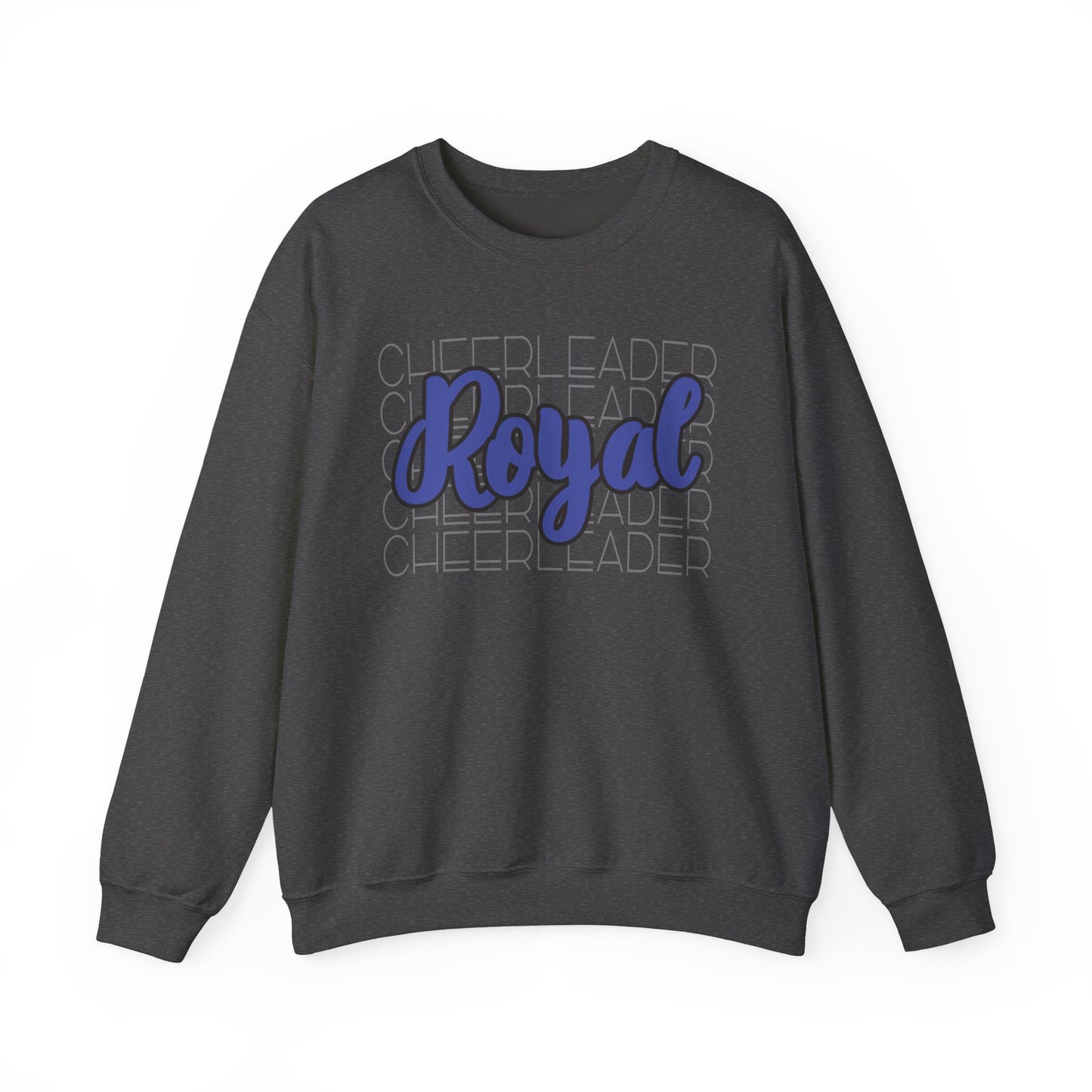 Elmwood Royals Cheerleader Crewneck Sweatshirt