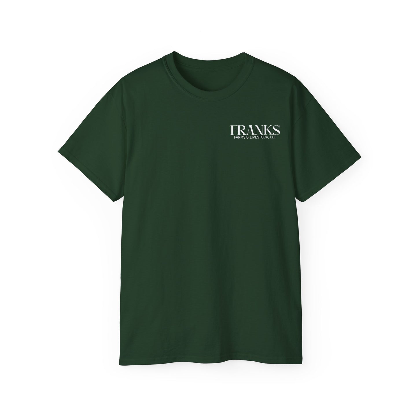 Franks Farms & Livestock Print Extra Heavy Cotton T-Shirt (ADULT)