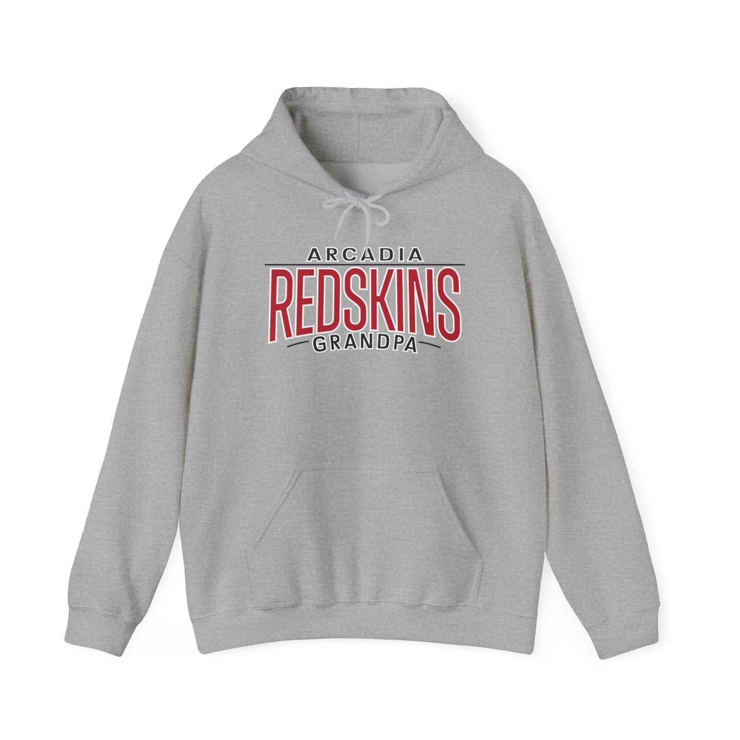 Arcadia Redskins Grandpa Hooded Sweatshirt