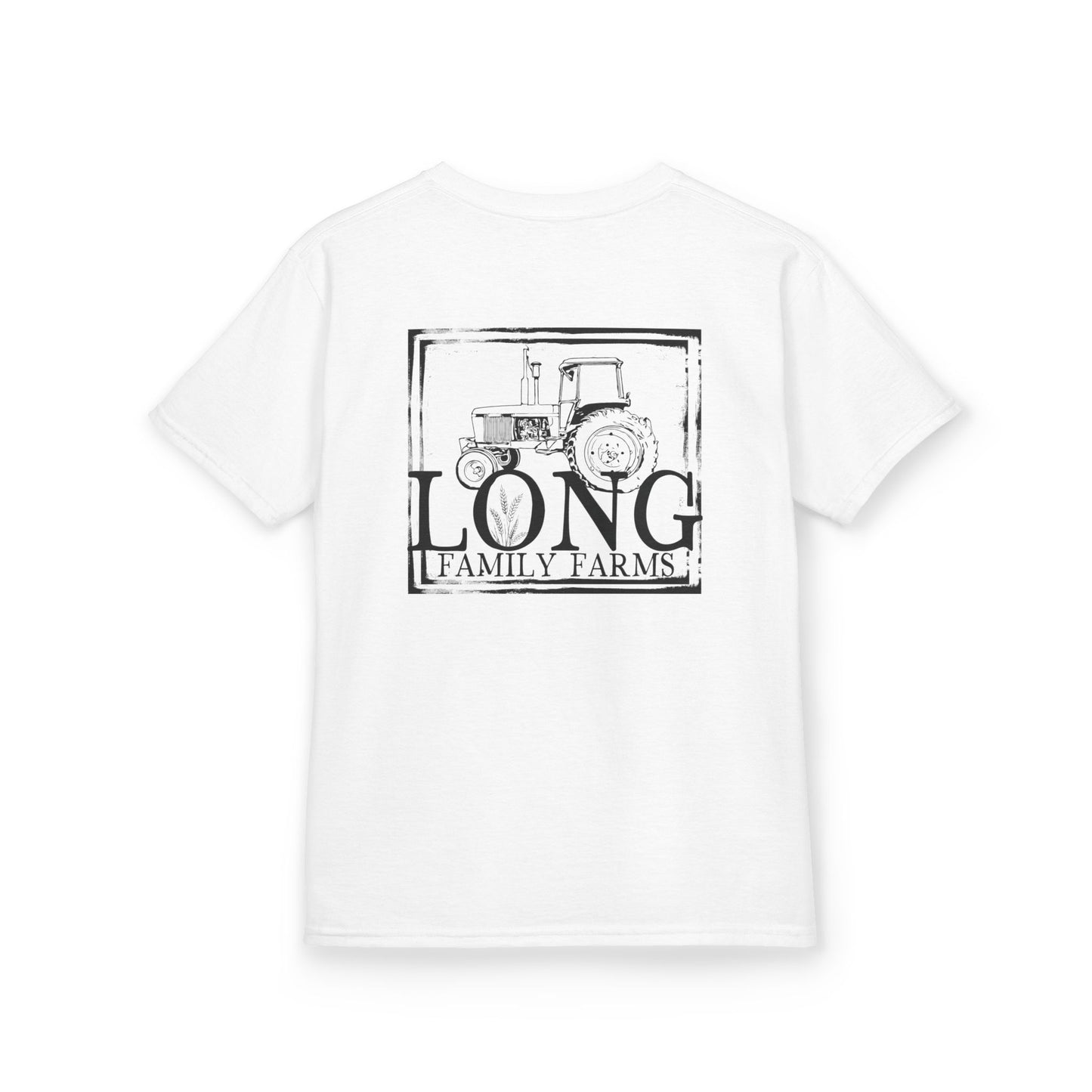 Tractor Print Heavy Cotton T-Shirt (YOUTH)