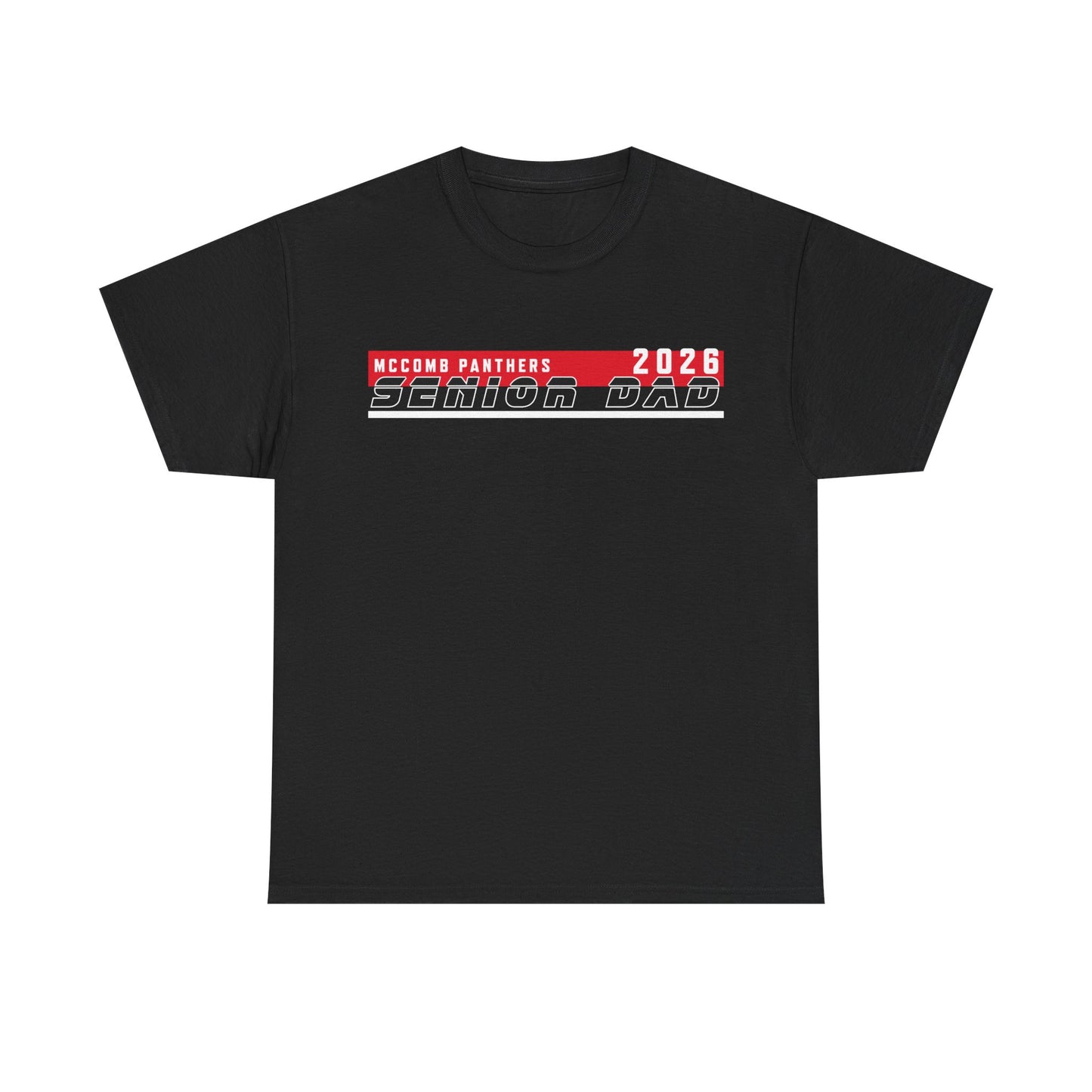 McComb Panthers 2026 Senior Dad Heavy Cotton T-shirt