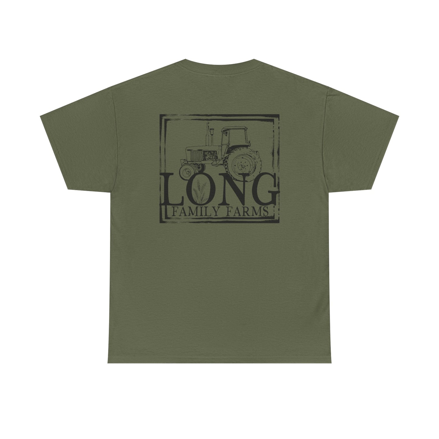 Tractor Print Heavy Cotton T-Shirt (ADULT)
