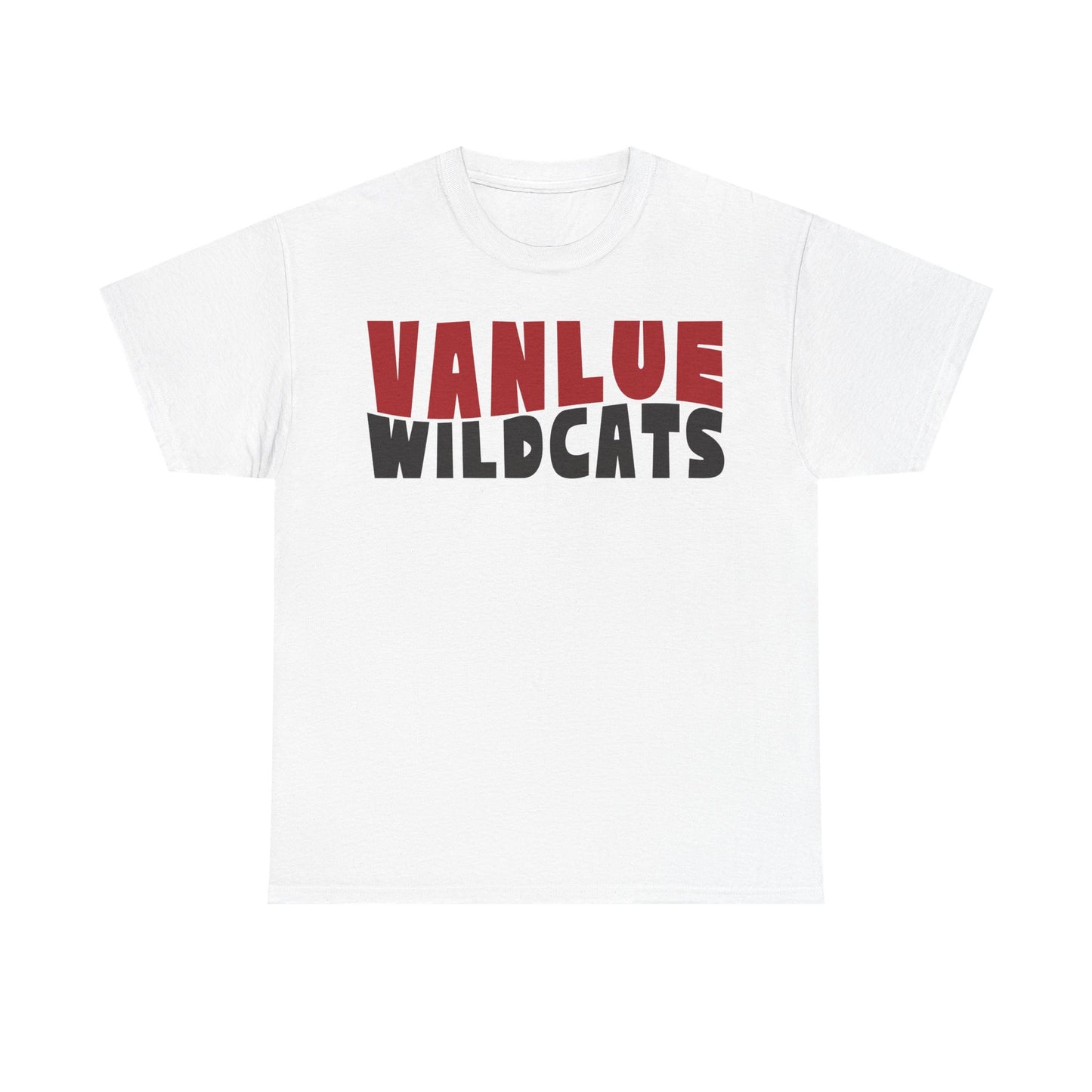 Vanlue Wildcats Heavy Cotton T-shirt