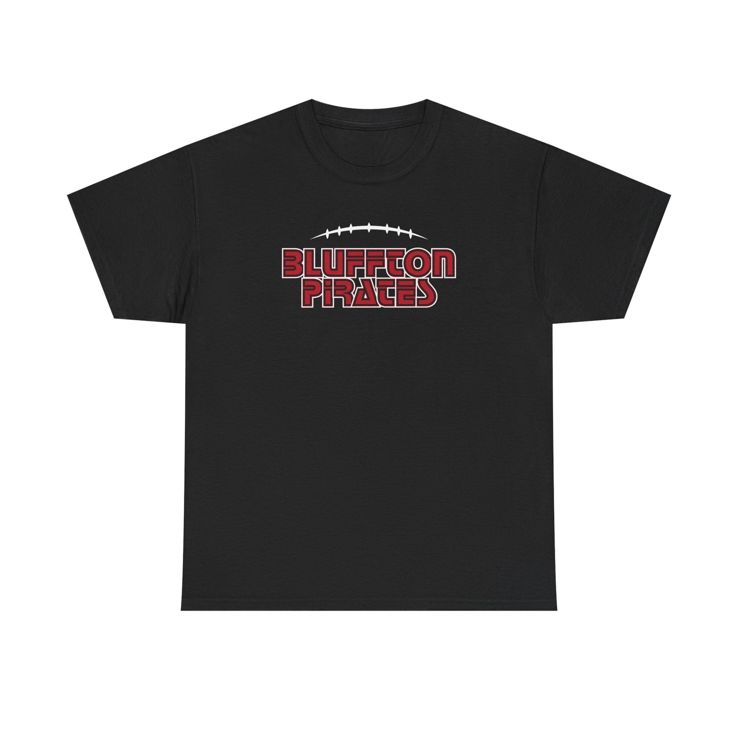 Bluffton Pirates Football Heavy Cotton T-shirt