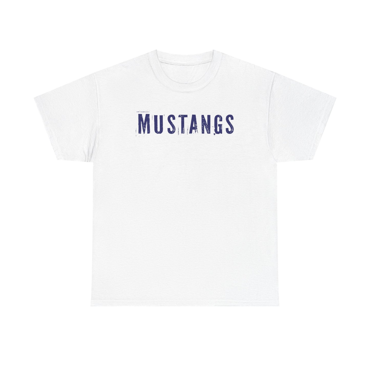 Allen East Mustangs Heavy Cotton T-shirt