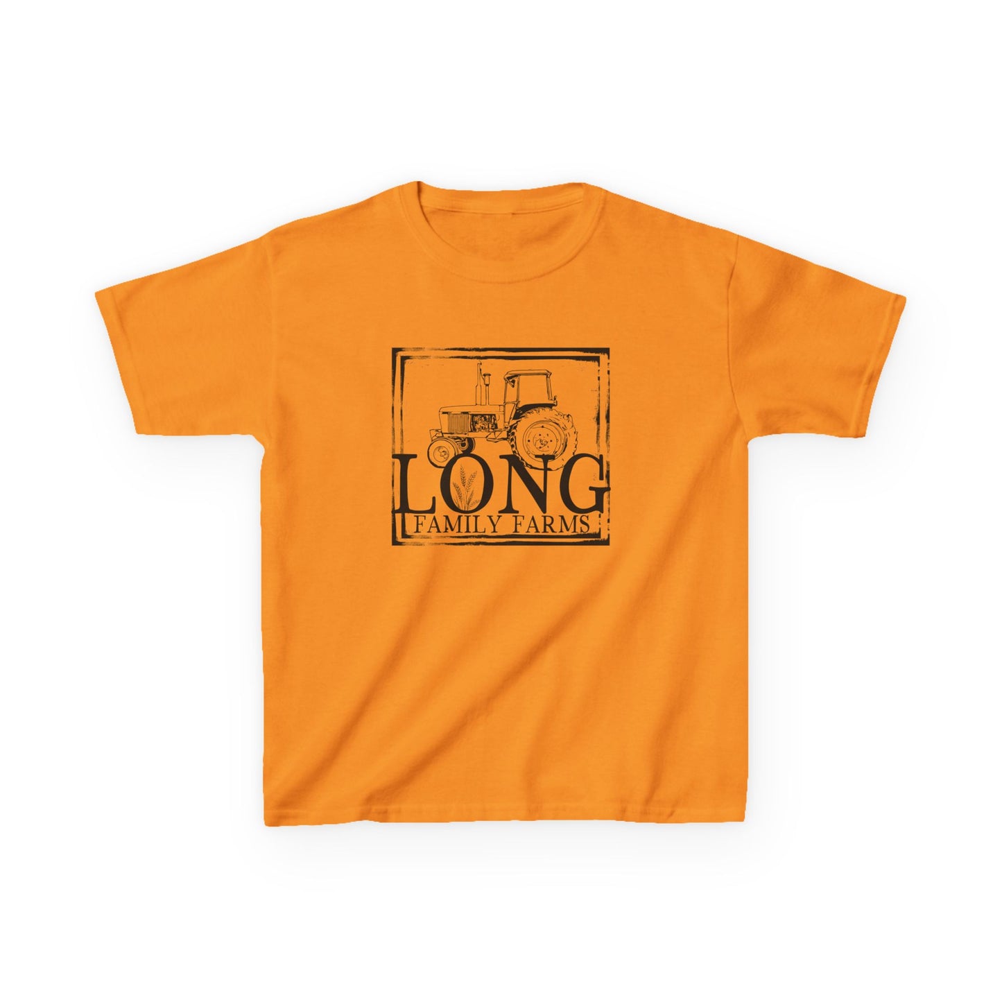 Tractor Print Heavy Cotton T-Shirt (YOUTH)