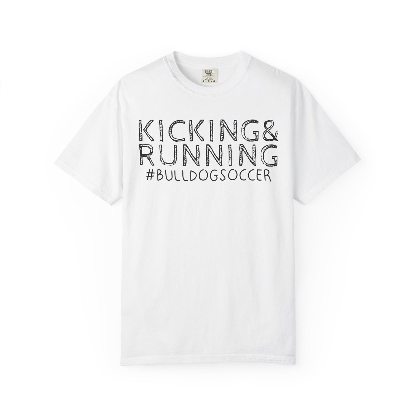 Ada Bulldogs Soccer Comfort Colors T-Shirt