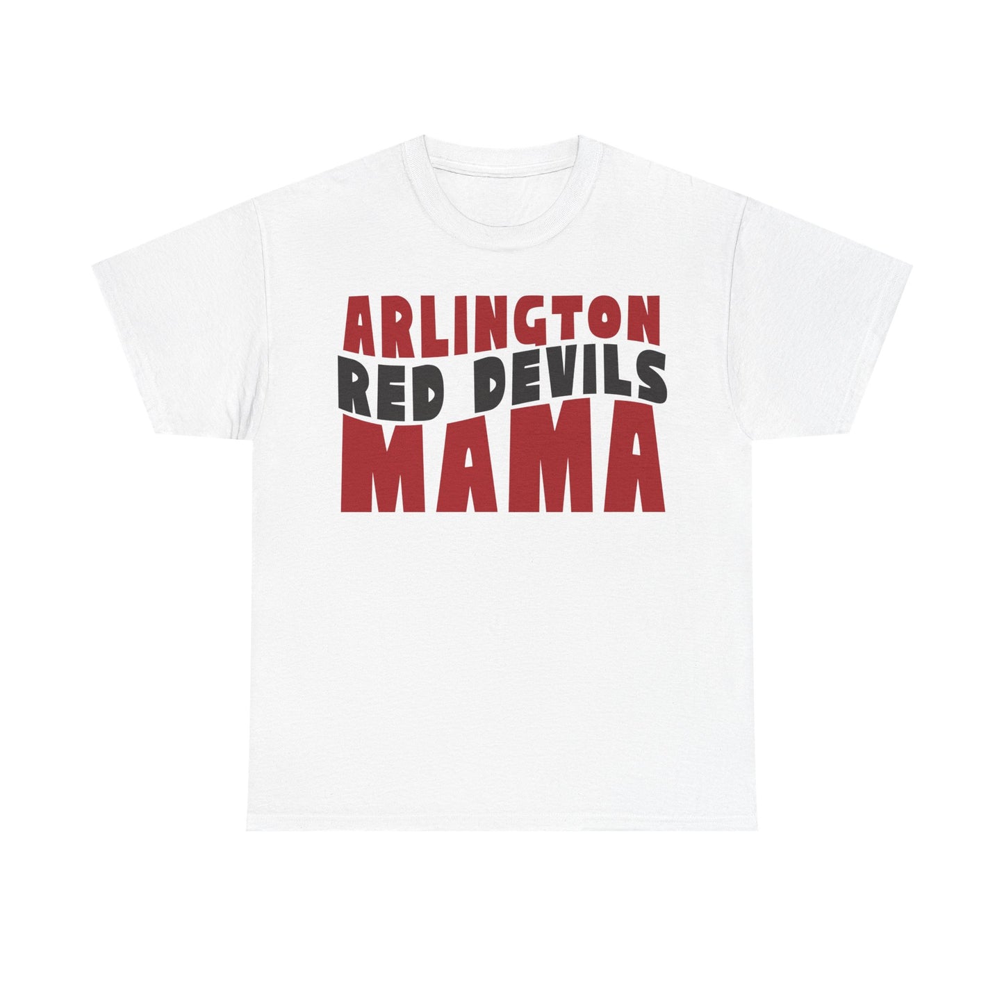 Arlington Red Devils Mama Heavy Cotton T-shirt