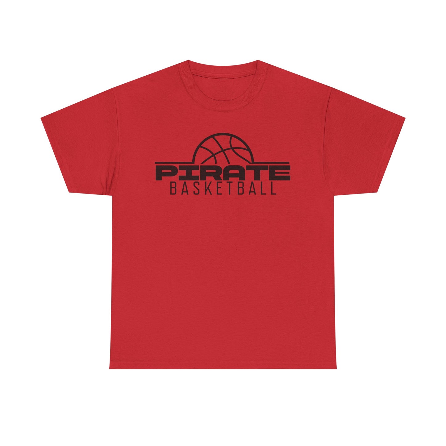 Bluffton Pirates Basketball Heavy Cotton T-shirt