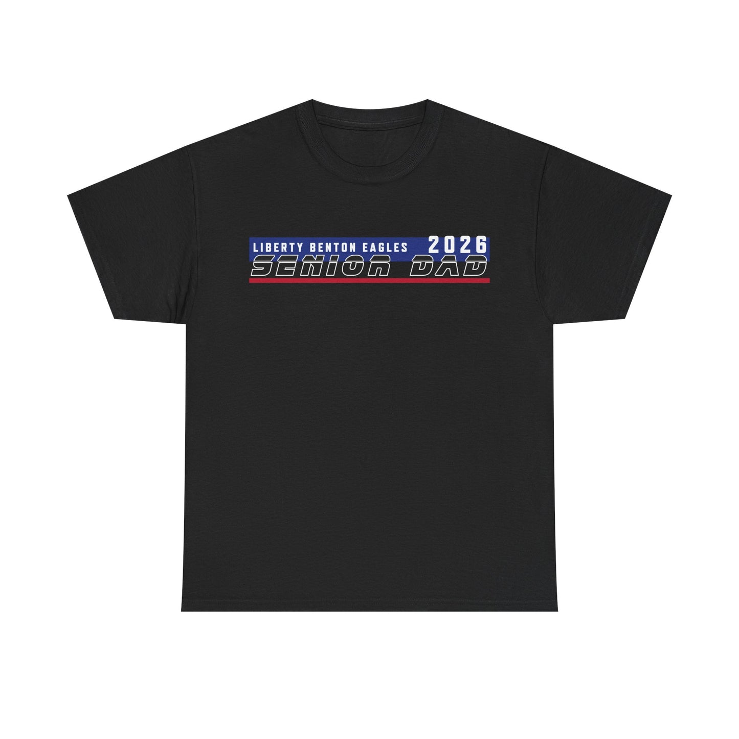 Liberty Benton Eagles 2026 Senior Dad Heavy Cotton T-shirt