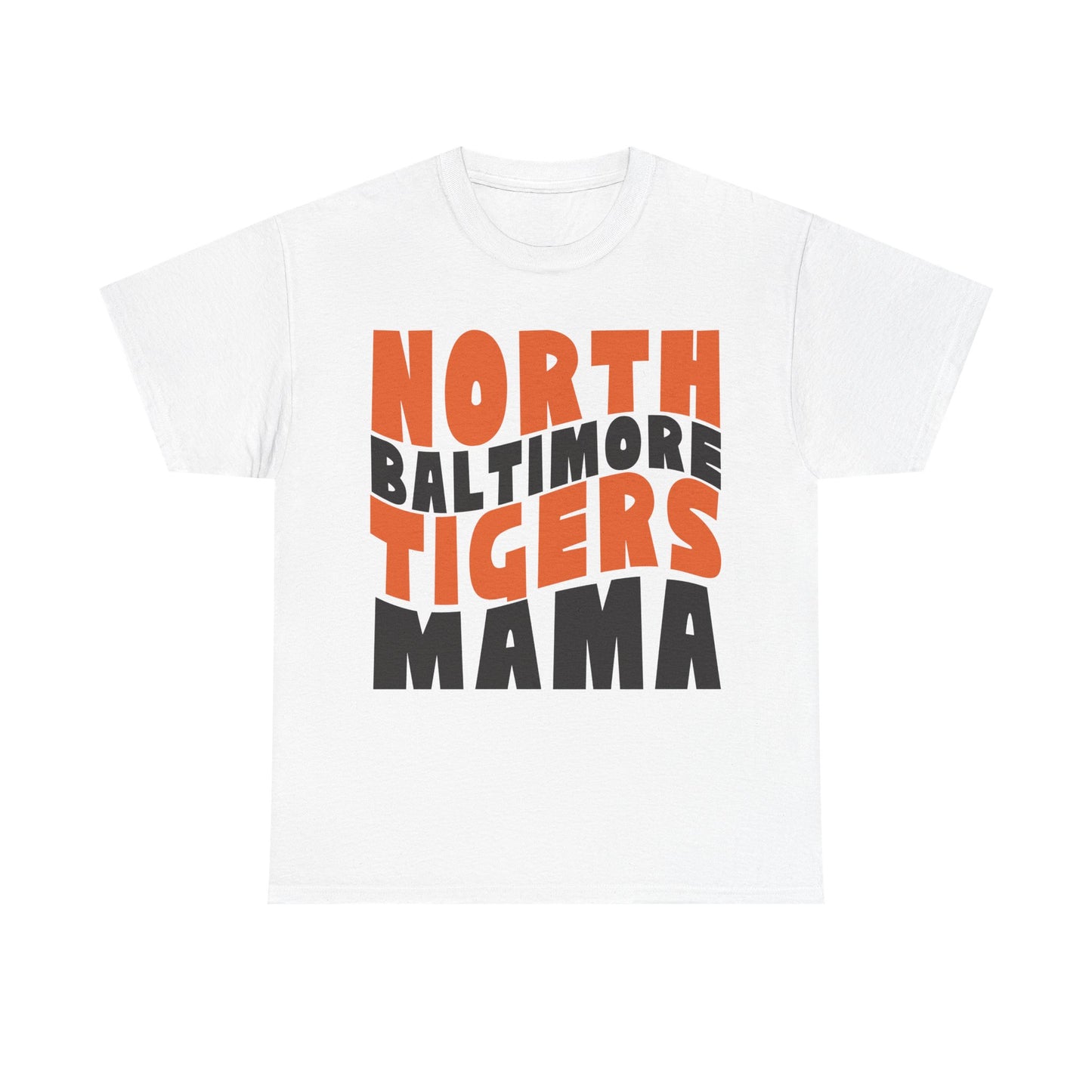 North Baltimore Tigers Mama Heavy Cotton T-shirt