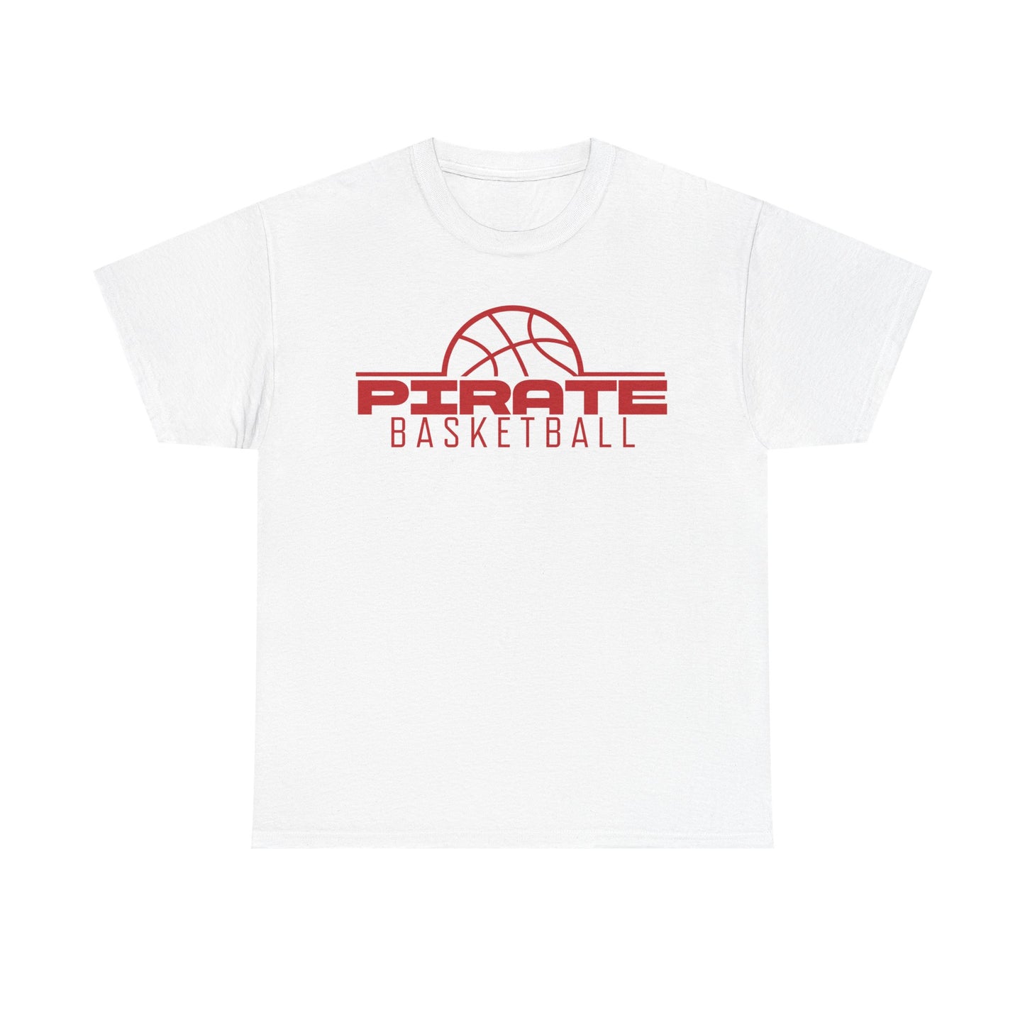 Bluffton Pirates Basketball Heavy Cotton T-shirt
