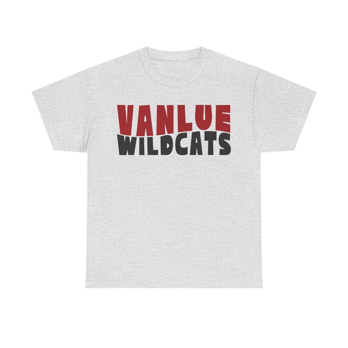 Vanlue Wildcats Heavy Cotton T-shirt