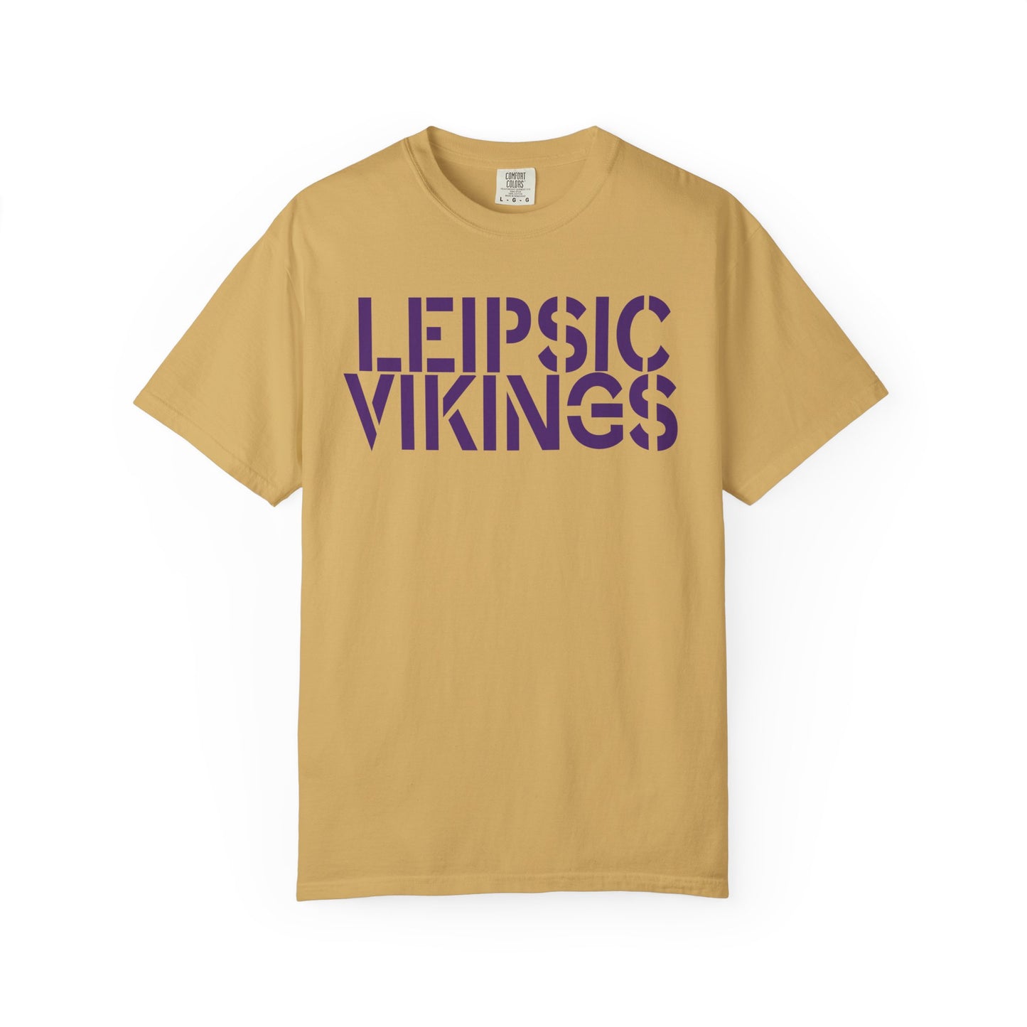 Leipsic Vikings Comfort Colors T-Shirt