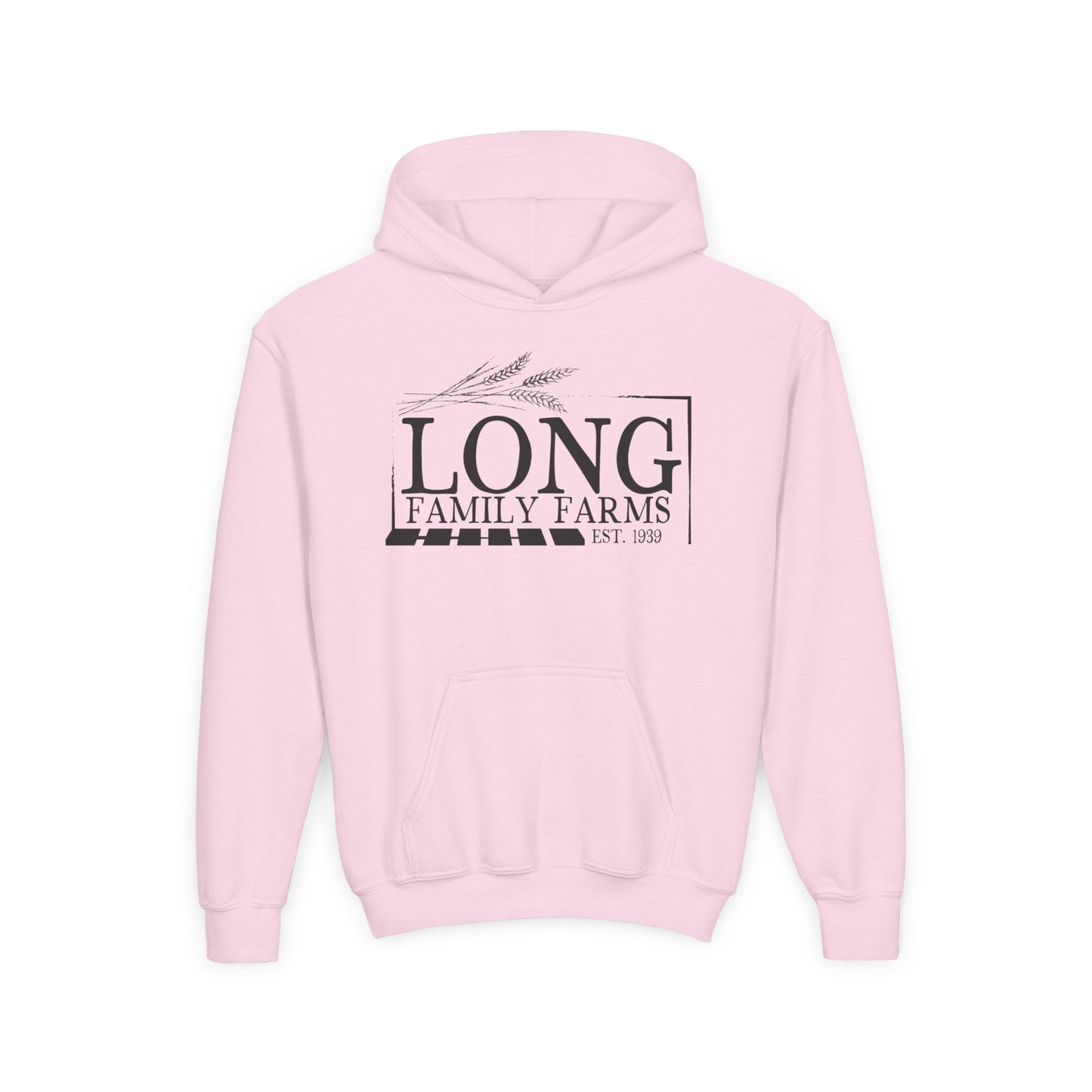 Tractor Print Hooded Sweatshirt (YOUTH)