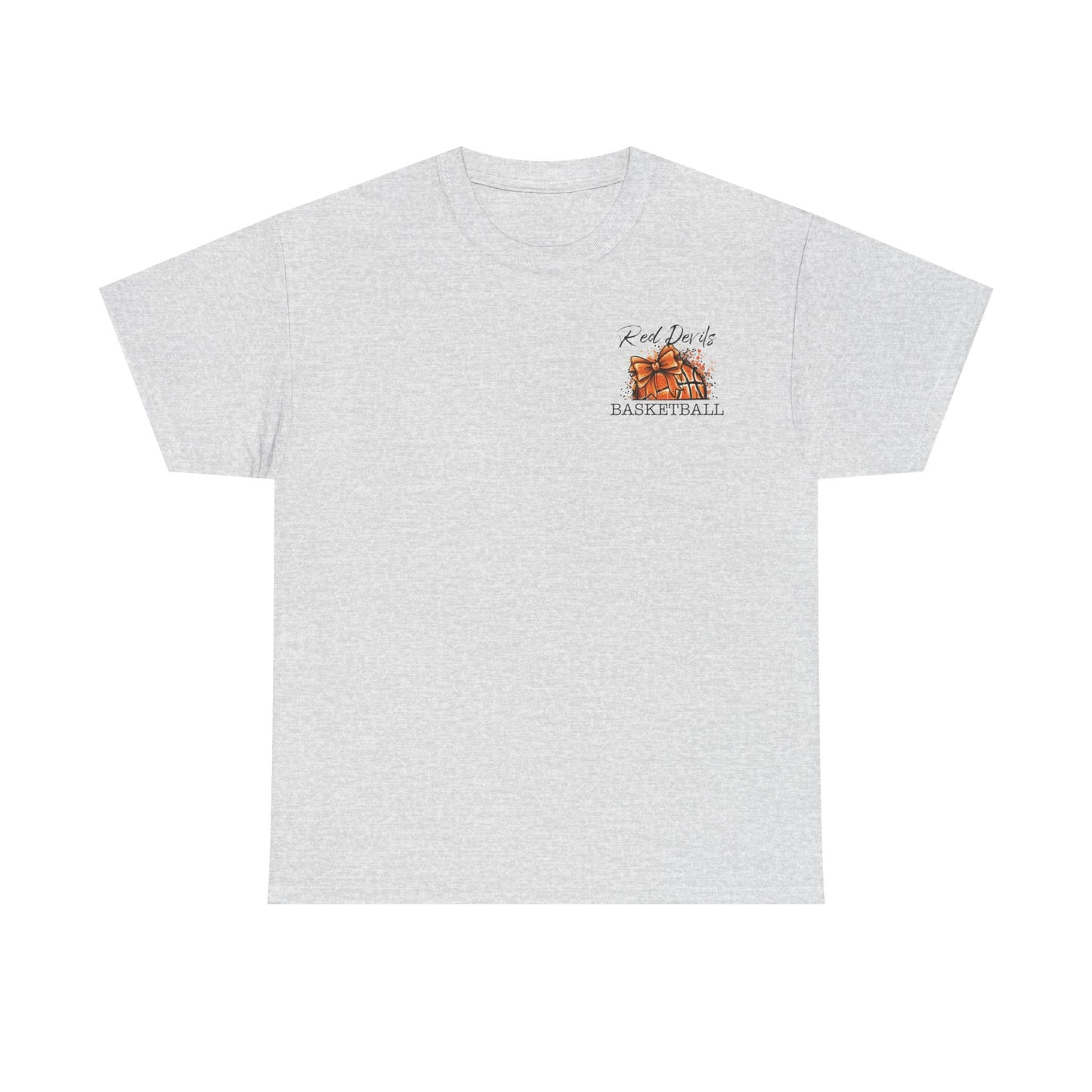 Arlington Red Devils Basketball Heavy Cotton T-shirt