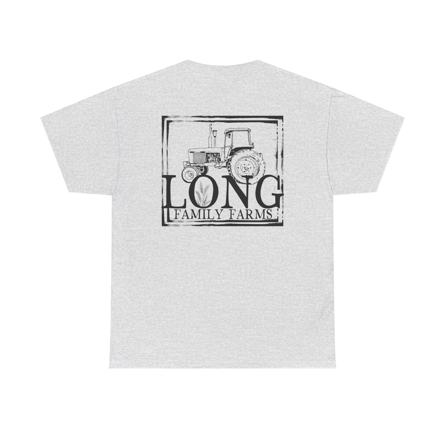 Tractor Print Heavy Cotton T-Shirt (ADULT)