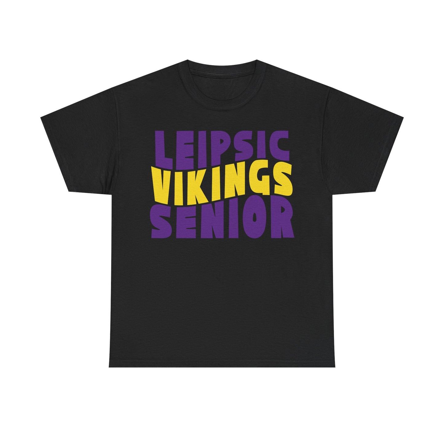 Leipsic Vikings Senior Heavy Cotton T-shirt
