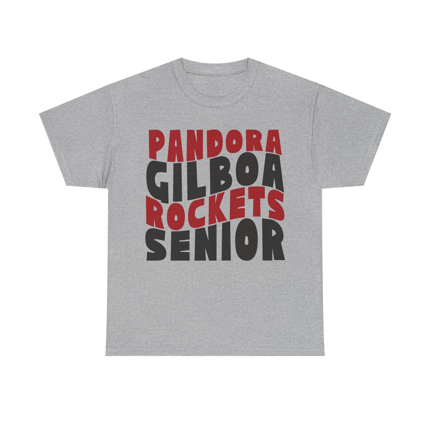 Pandora-Gilboa Rockets Senior Heavy Cotton T-shirt
