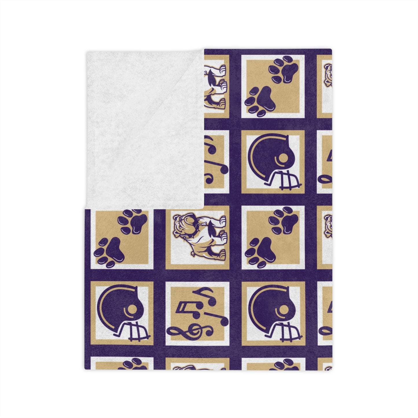 Ada Bulldogs Fleece Blanket