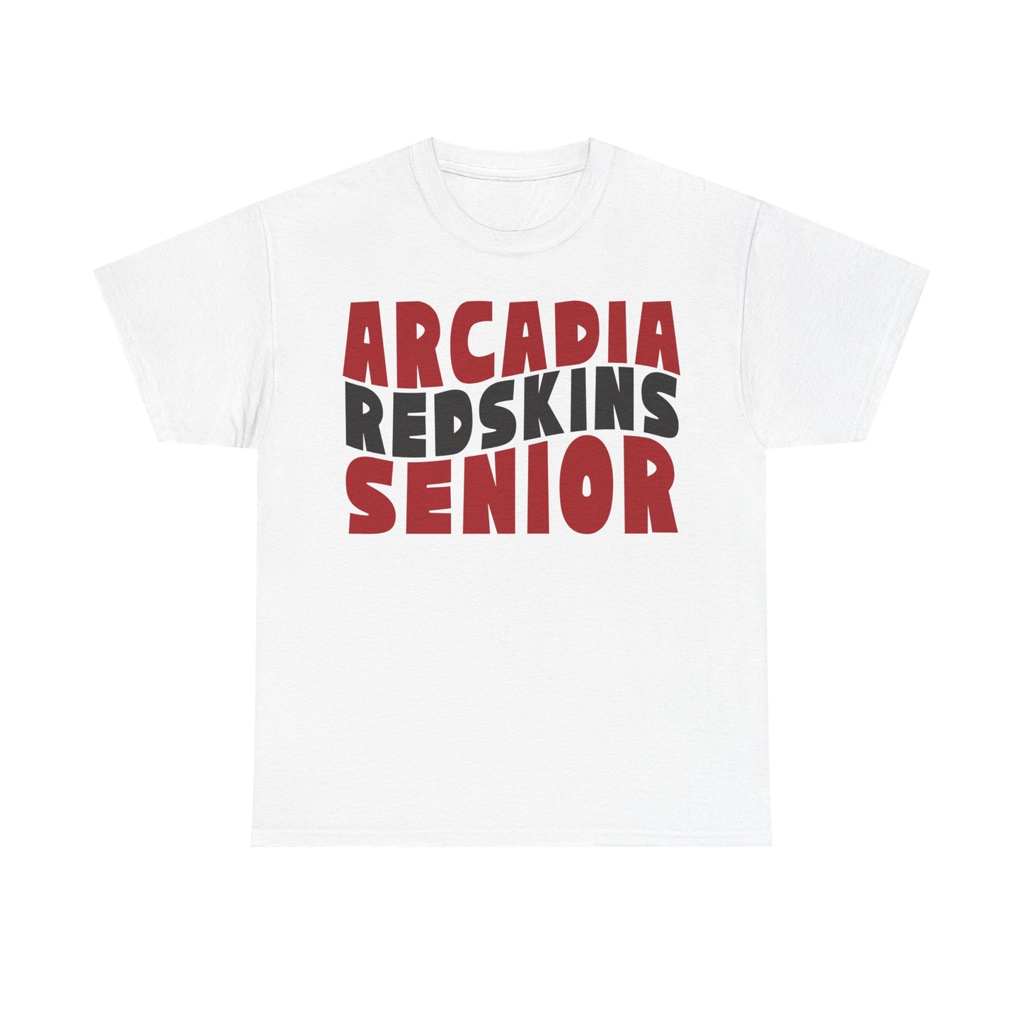 Arcadia Redskins Senior Heavy Cotton T-shirt