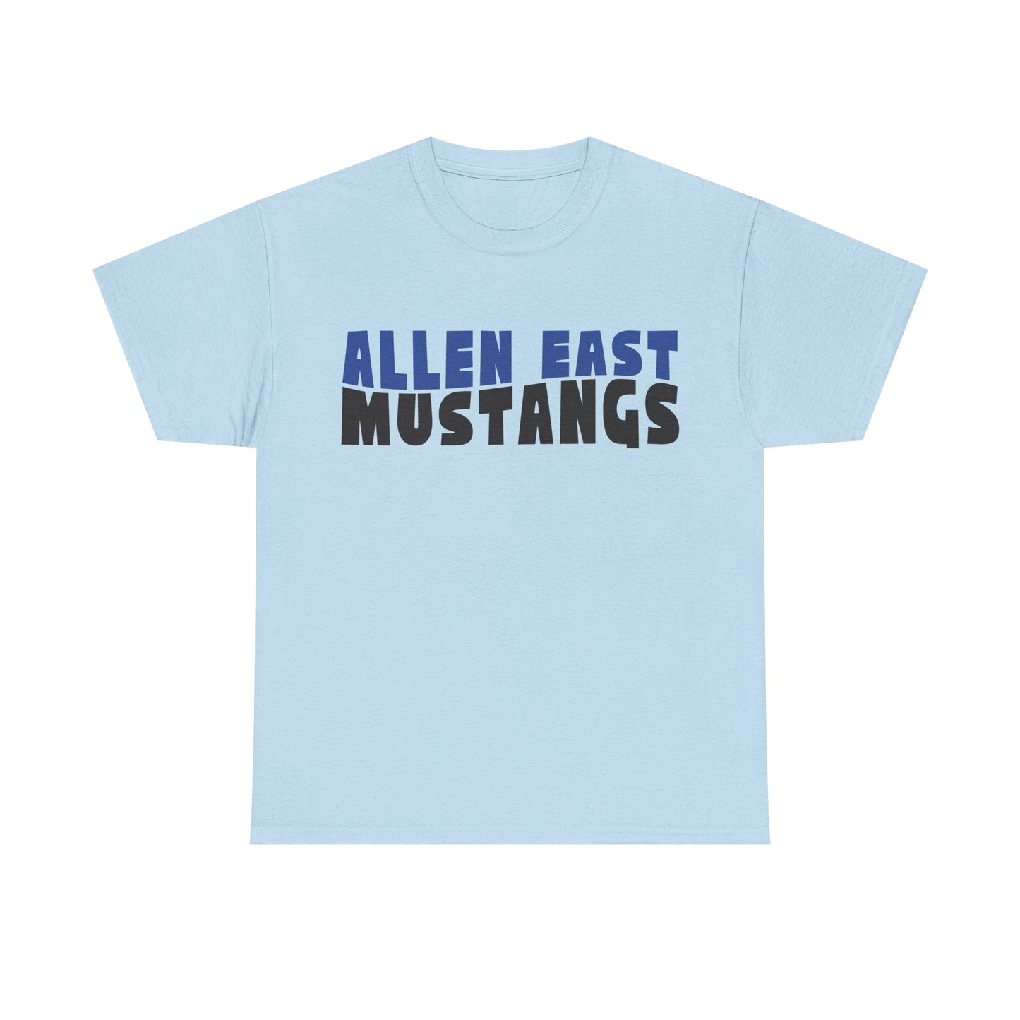Allen East Mustangs Heavy Cotton T-shirt