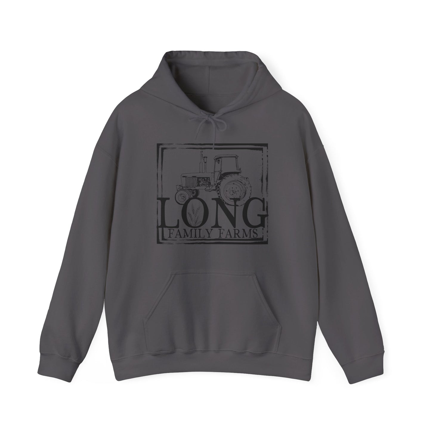 Tractor Print Hooded Sweatshirt (ADULT)