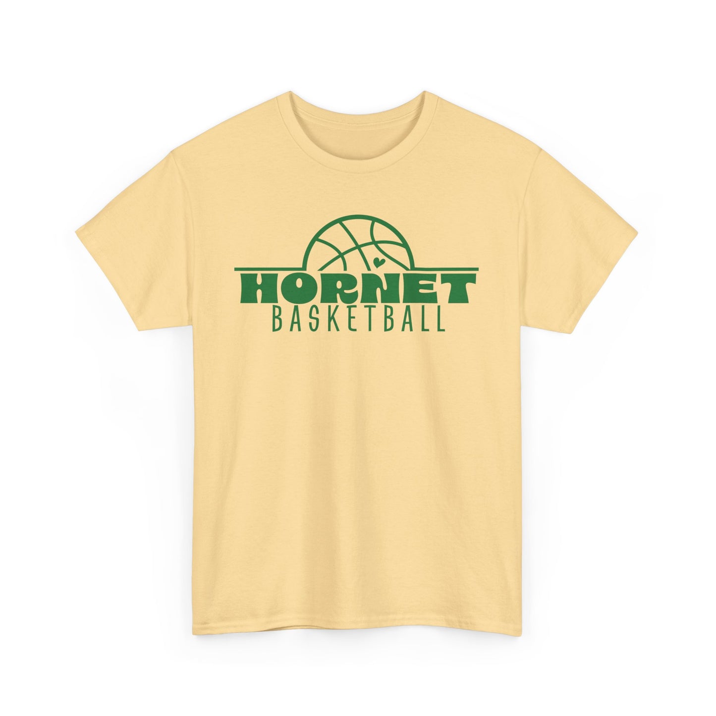 Cory-Rawson Hornets Basketball Heavy Cotton T-shirt