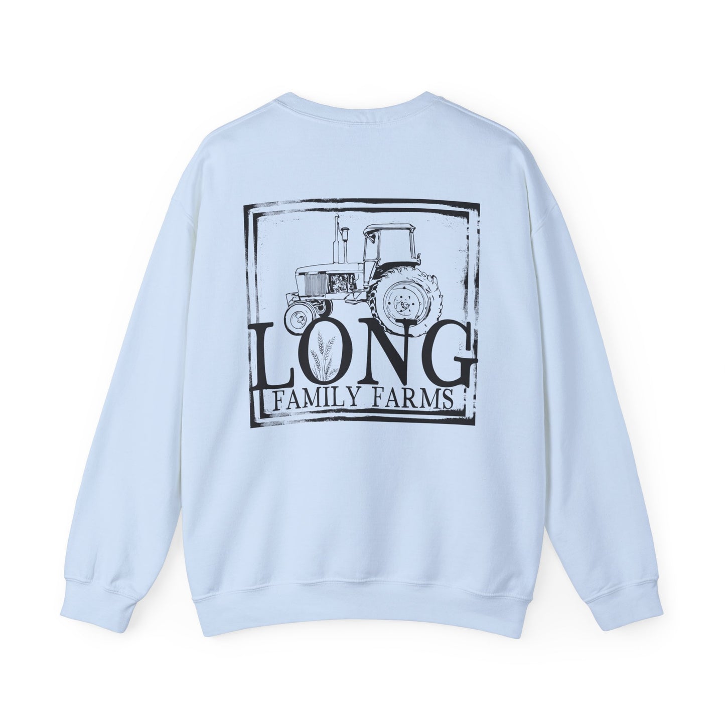 Tractor Print Crewneck Sweatshirt (ADULT)