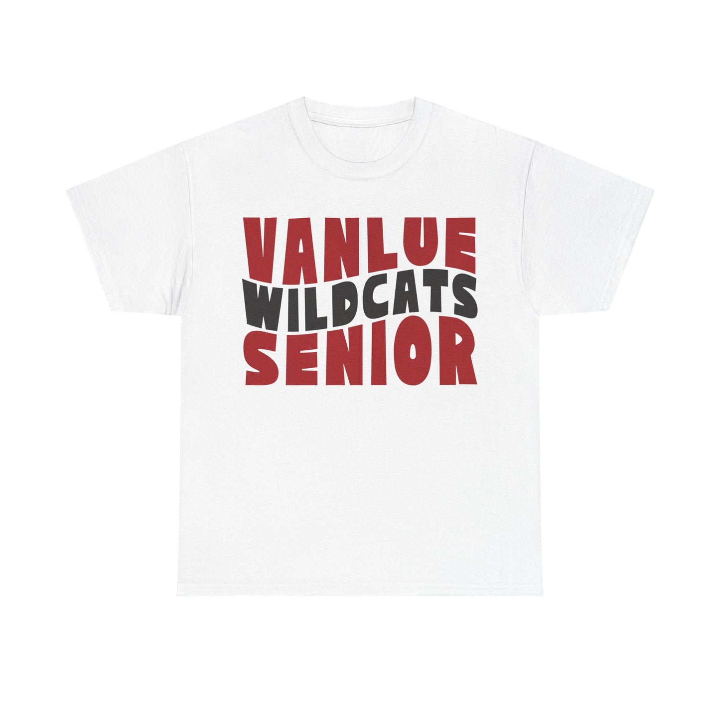 Vanlue Wildcats Senior Heavy Cotton T-shirt