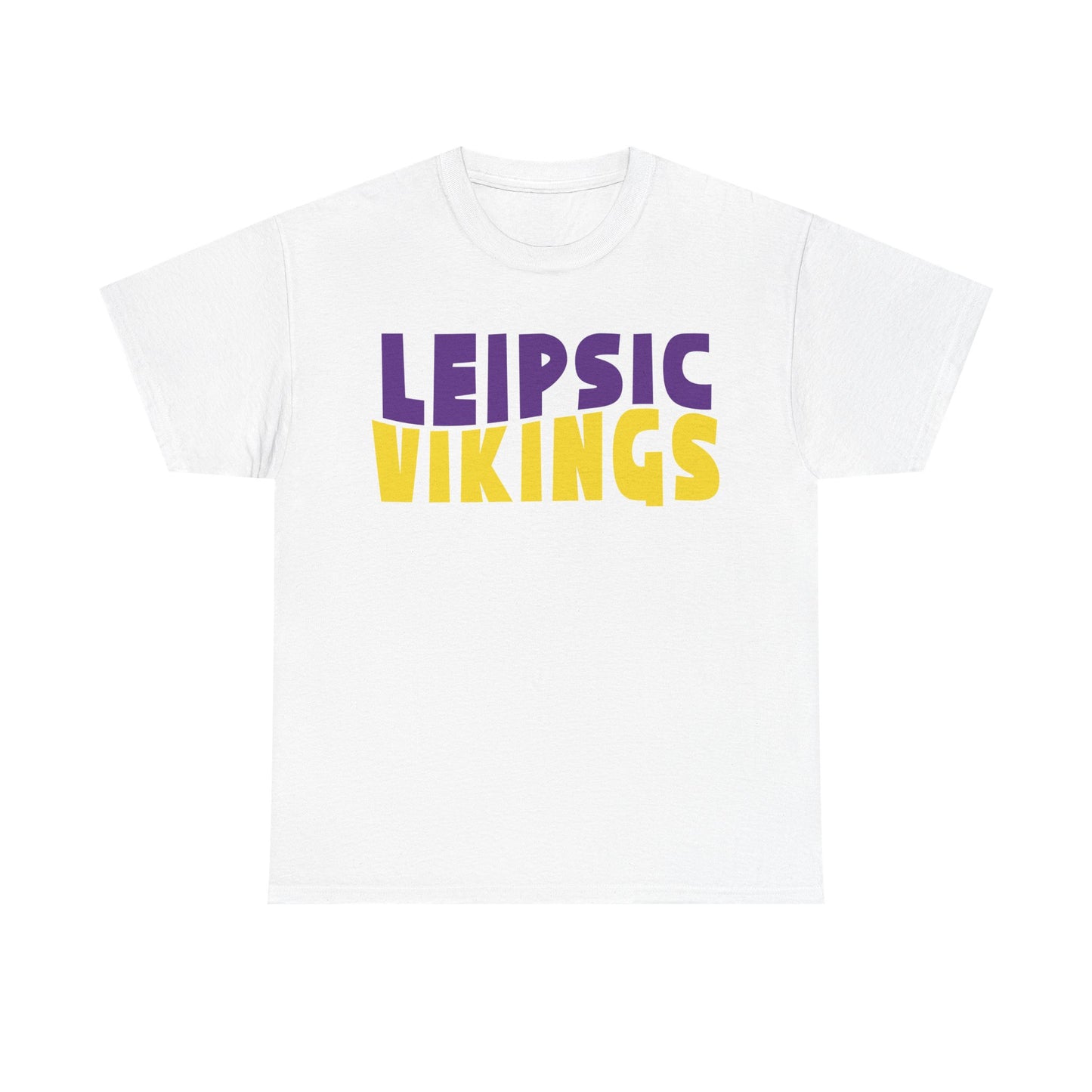 Leipsic Vikings Heavy Cotton T-shirt