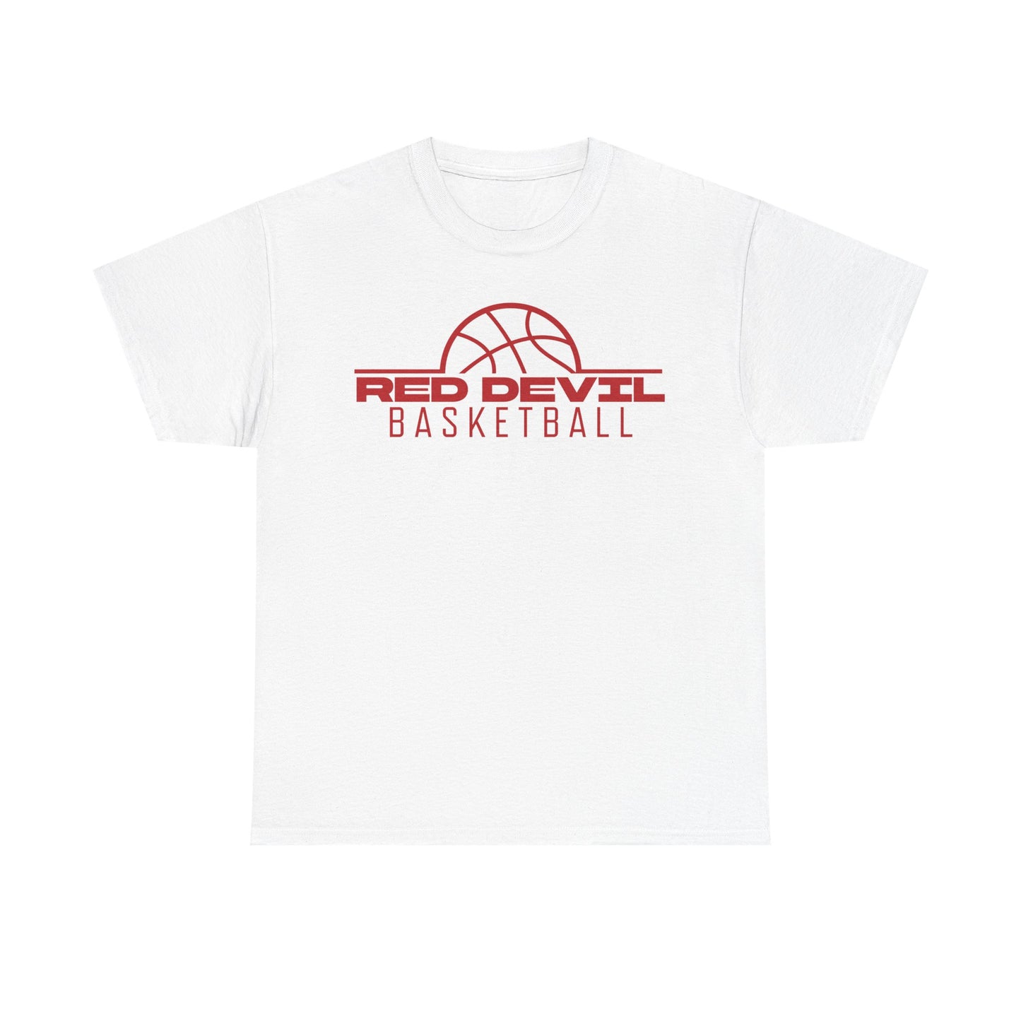 Arlington Red Devils Basketball Heavy Cotton T-shirt