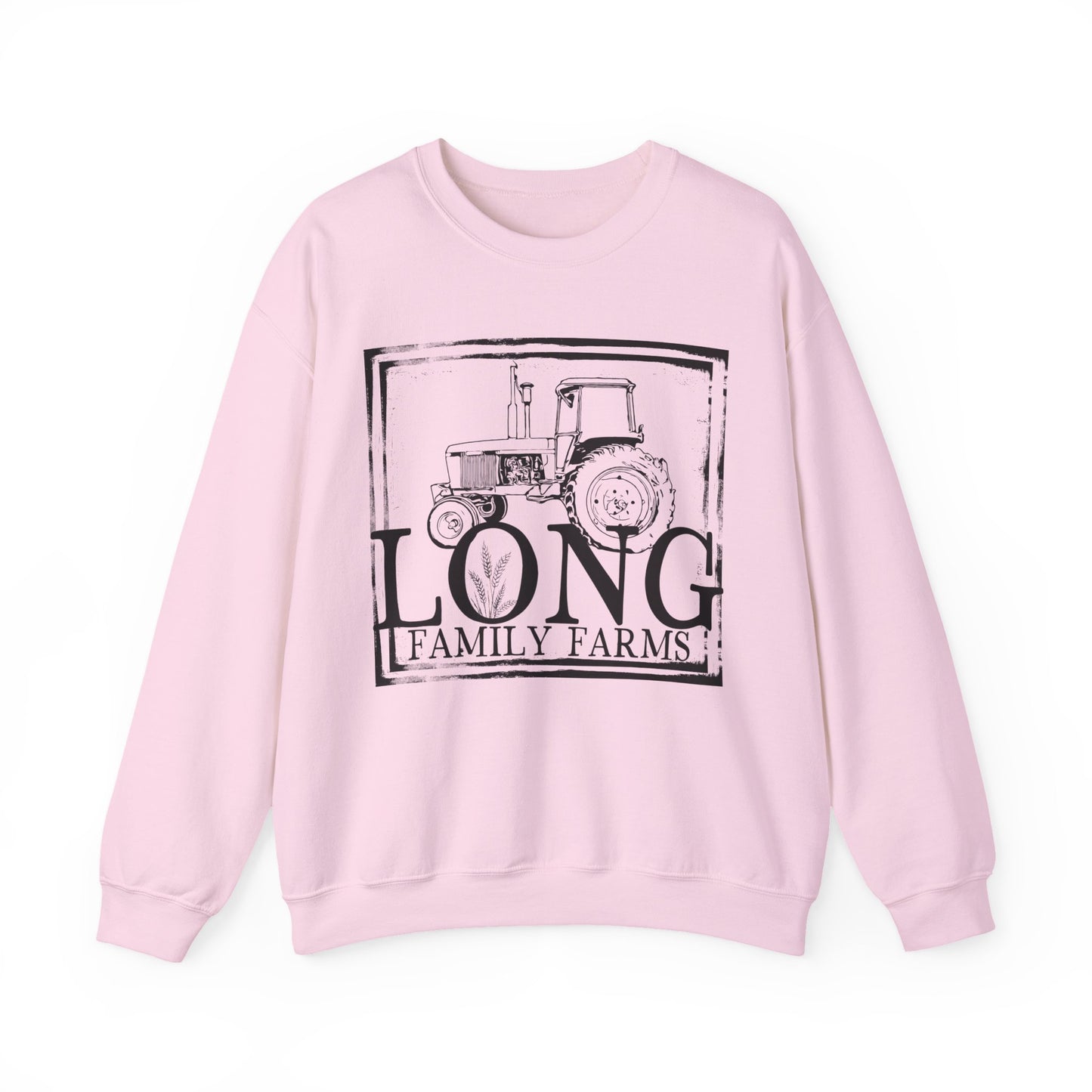 Tractor Print Crewneck Sweatshirt (ADULT)