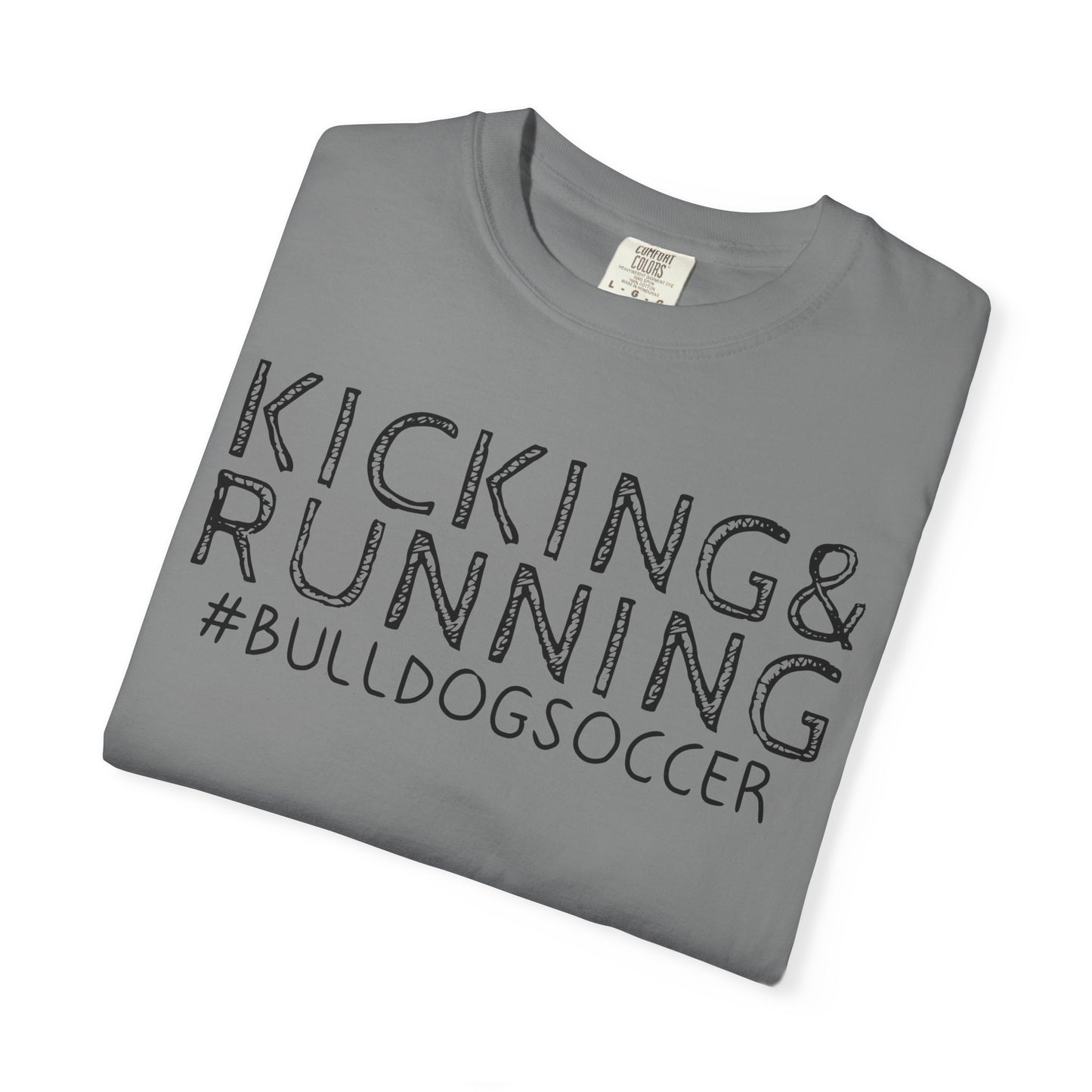 Ada Bulldogs Soccer Comfort Colors T-Shirt