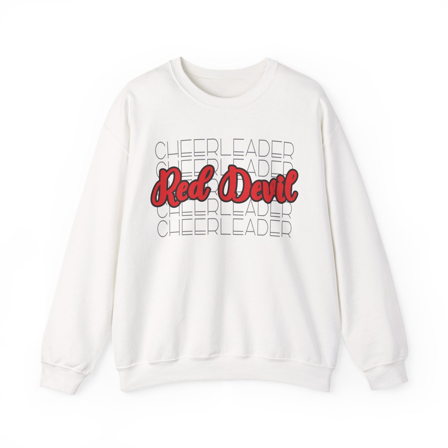 Arlington Red Devils Cheerleader Crewneck Sweatshirt